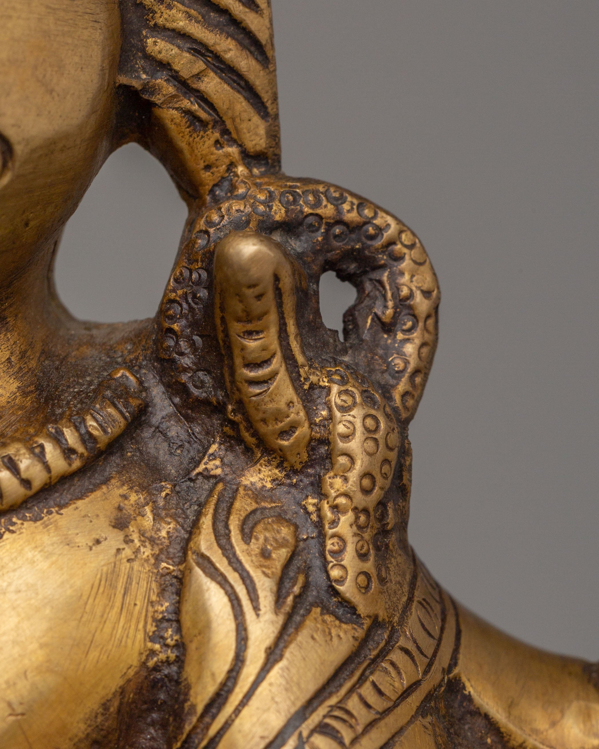 Ganesha Deity Statue | Brass Dancing Ganesha for Spiritual Decor and Blessings