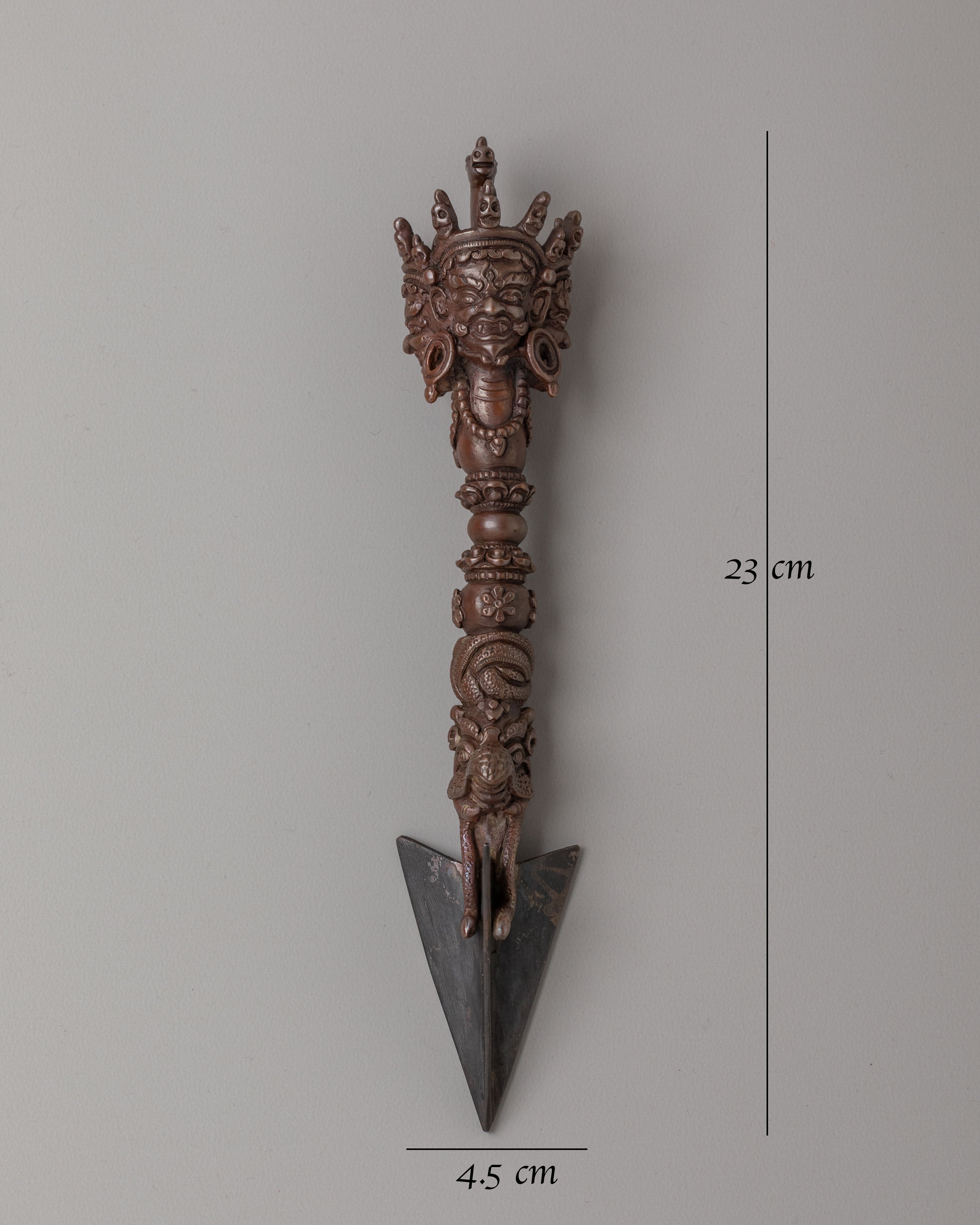 Ceremonial Altar Phurba | Hayagriva Ritual Dagger