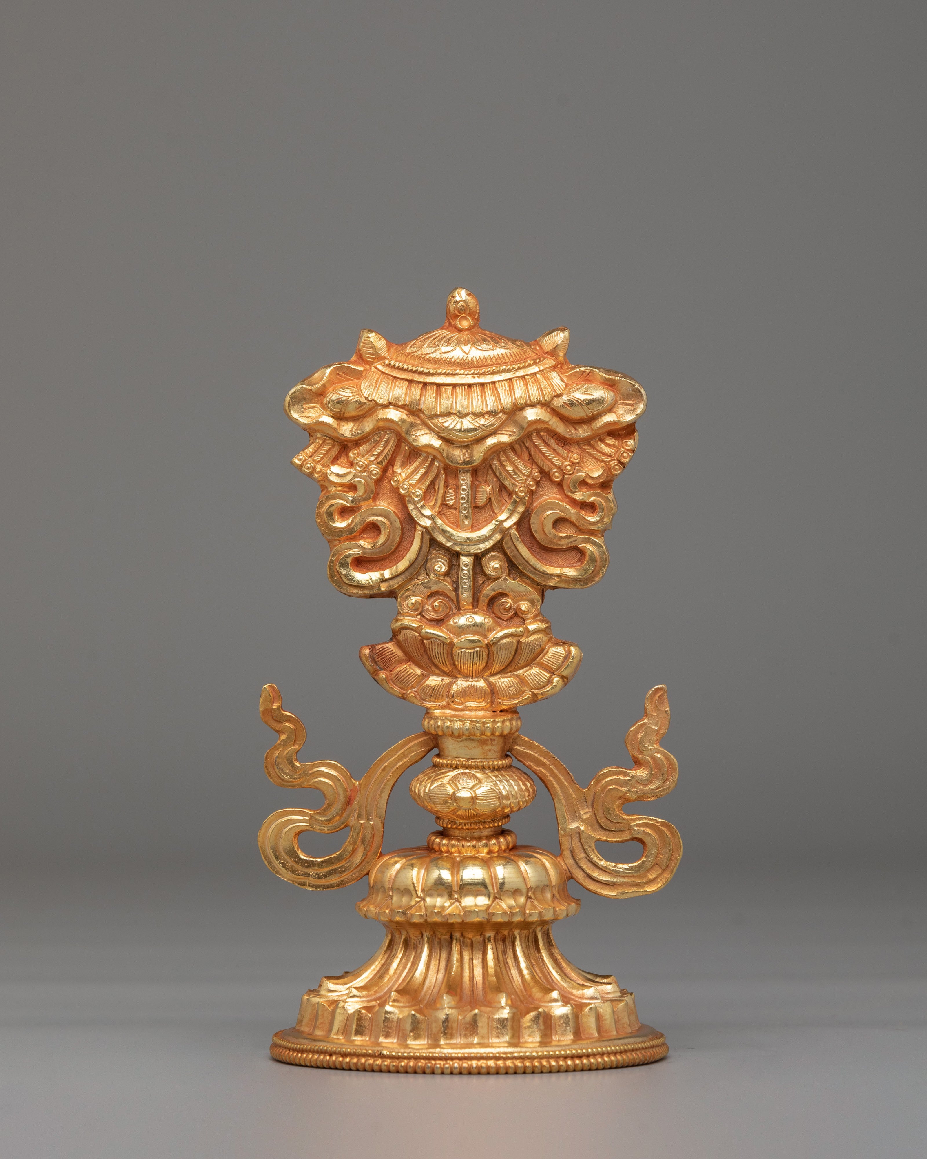 Eight Auspicious Symbols of Buddhism | Gold Plated Ashtamangala