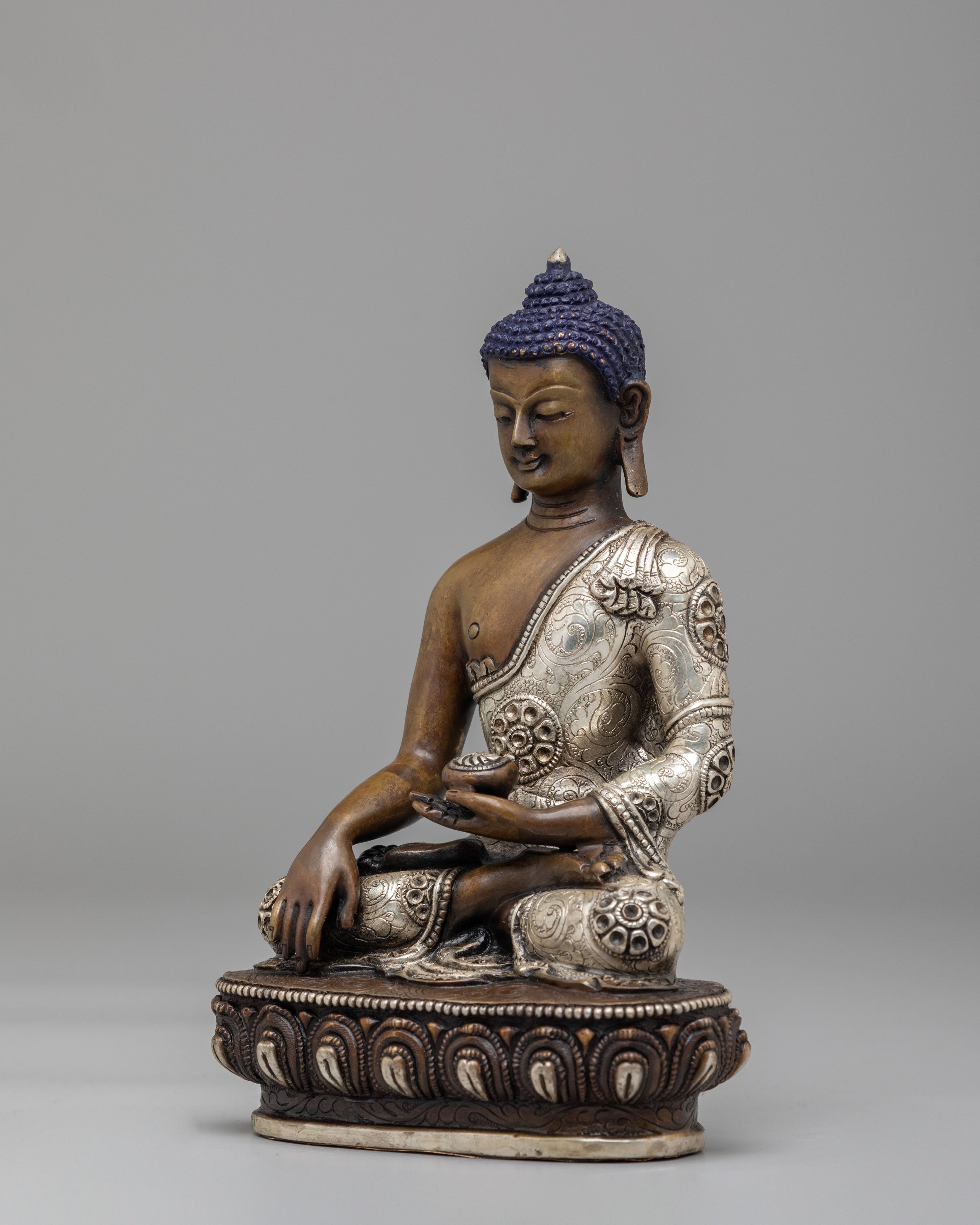 Historic Shakyamuni Buddha Deity Statue | Artwork for Home and Altar Decor