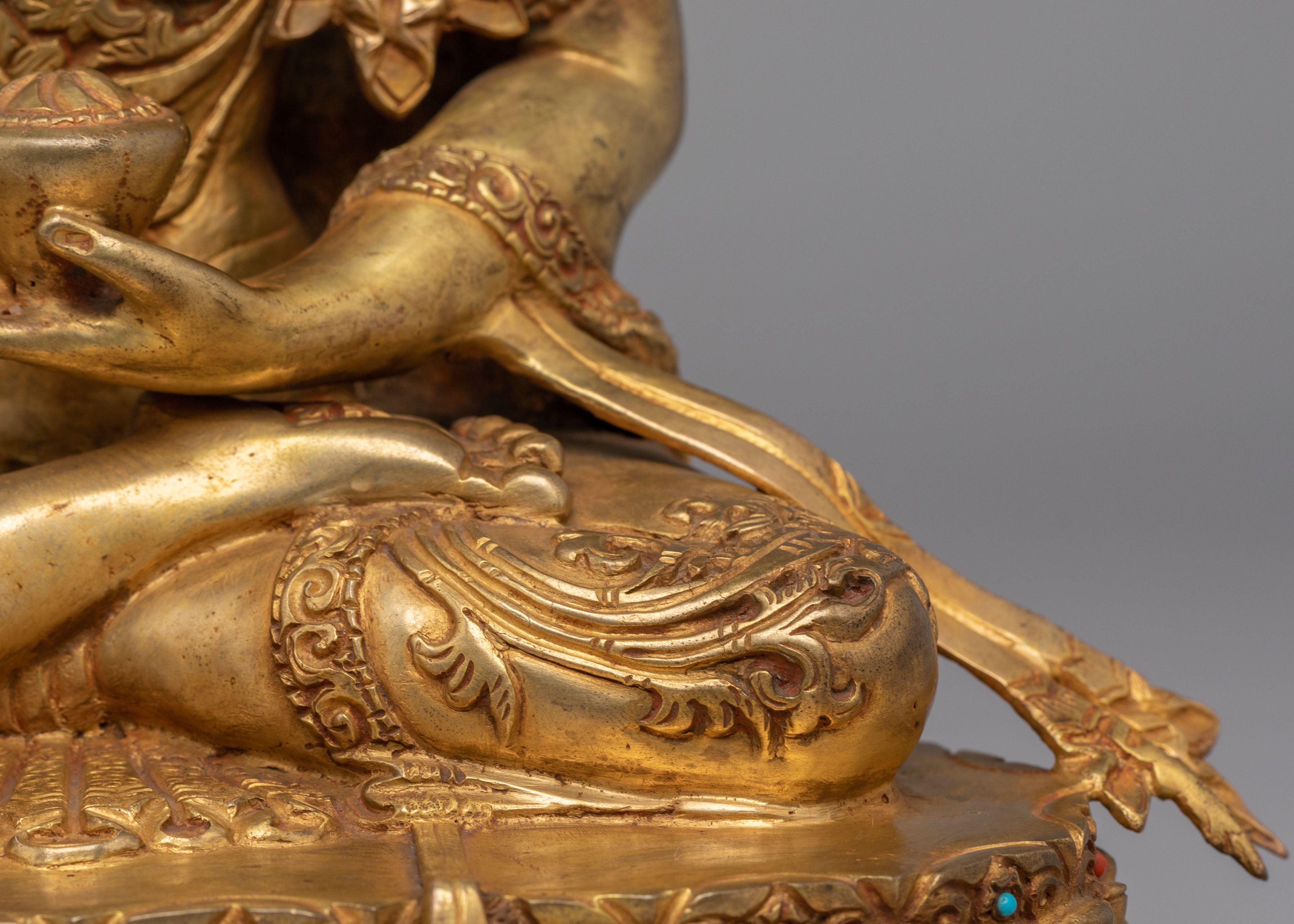 Sacred Ritual Shakyamuni Buddha Statue | Tibetan Enlightenment Figurine