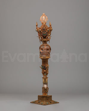 Crystal Buddhist Phurba