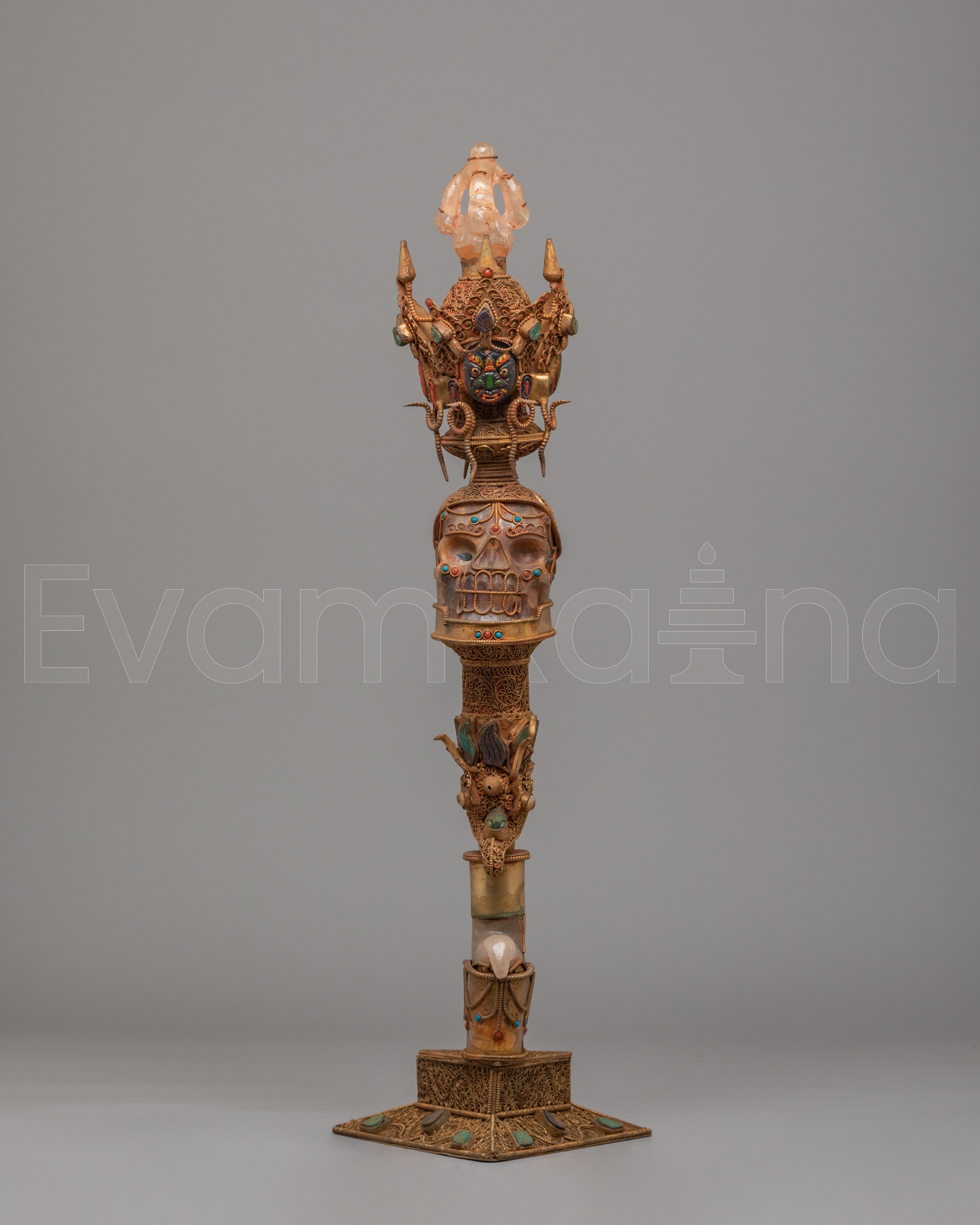 Crystal Buddhist Phurba