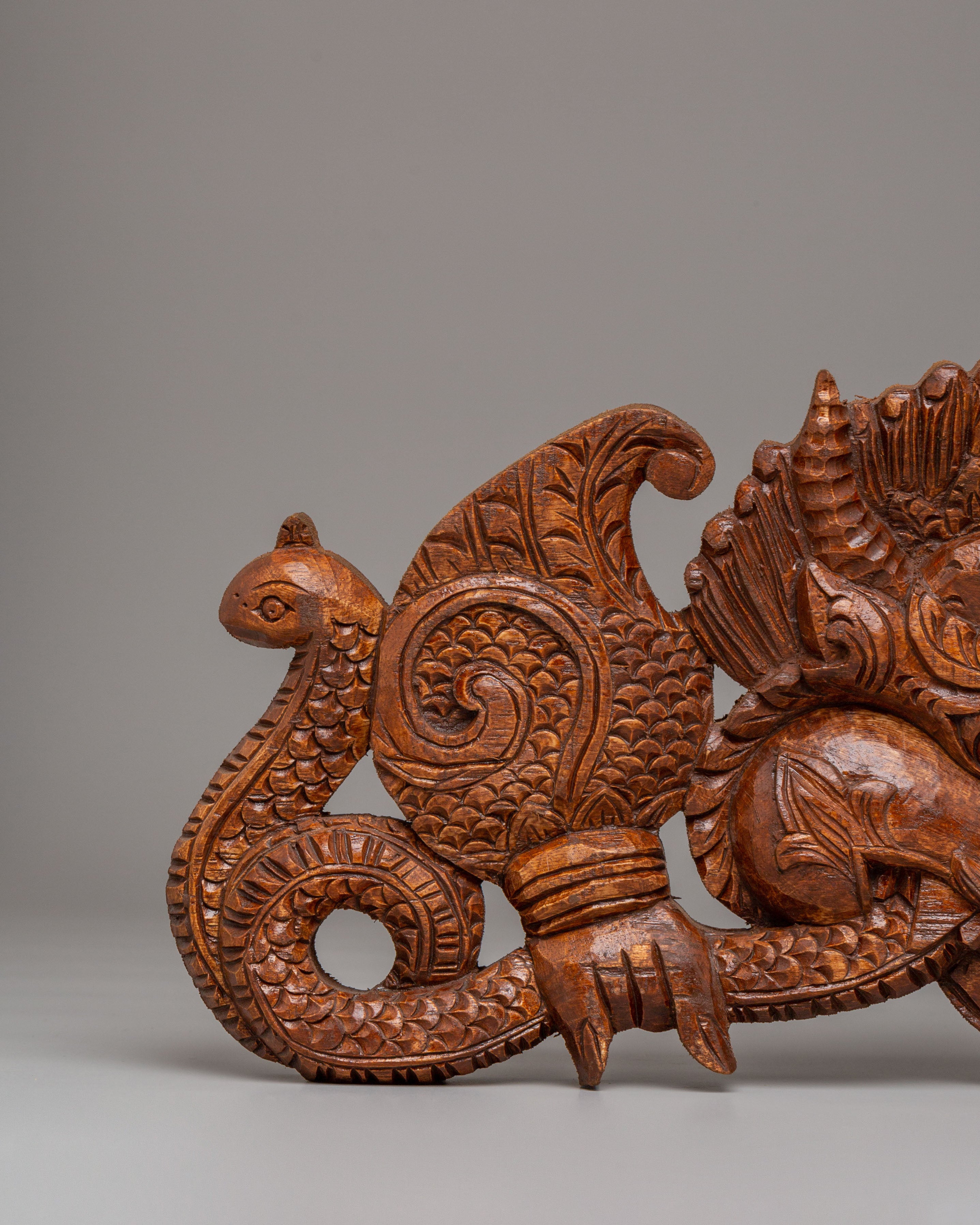 Handcrafted Cheppu Wall Hanging Art | Wooden Decorative Wall Hanging