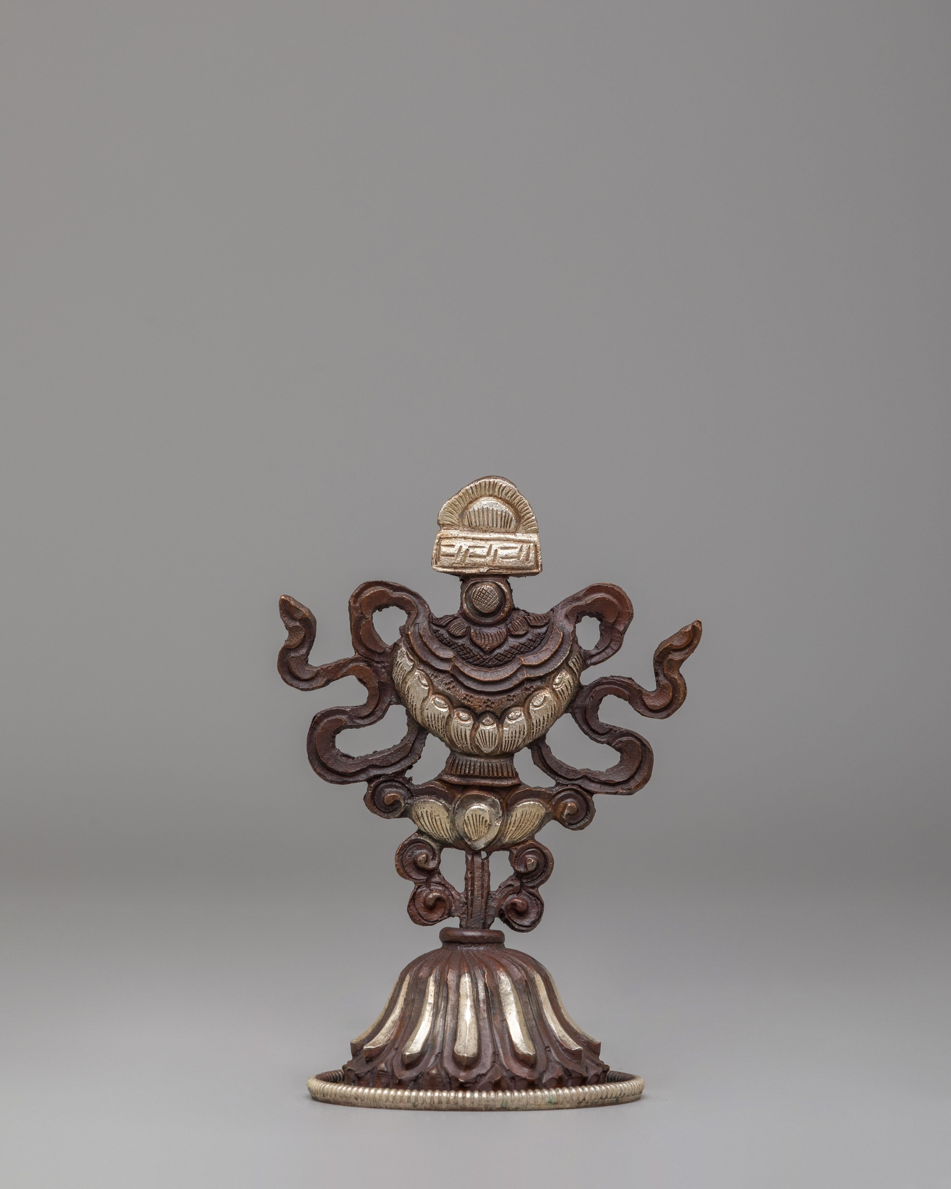Decorative Ashtamangala Ritual Set | Tibetan Buddhist Sacred Art