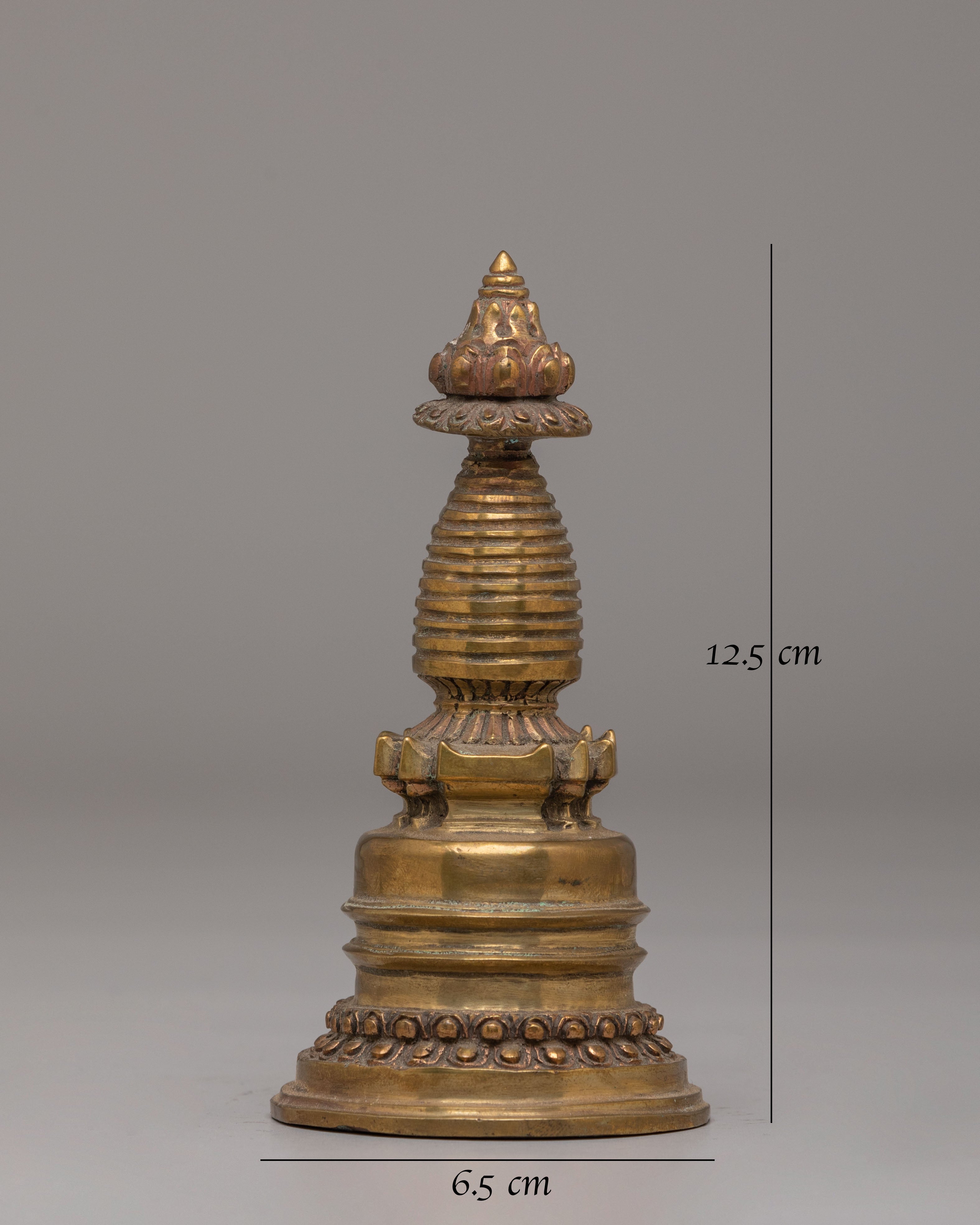 Himalayan Kadampa Dharma Stupa | Tibetan Altar Decor