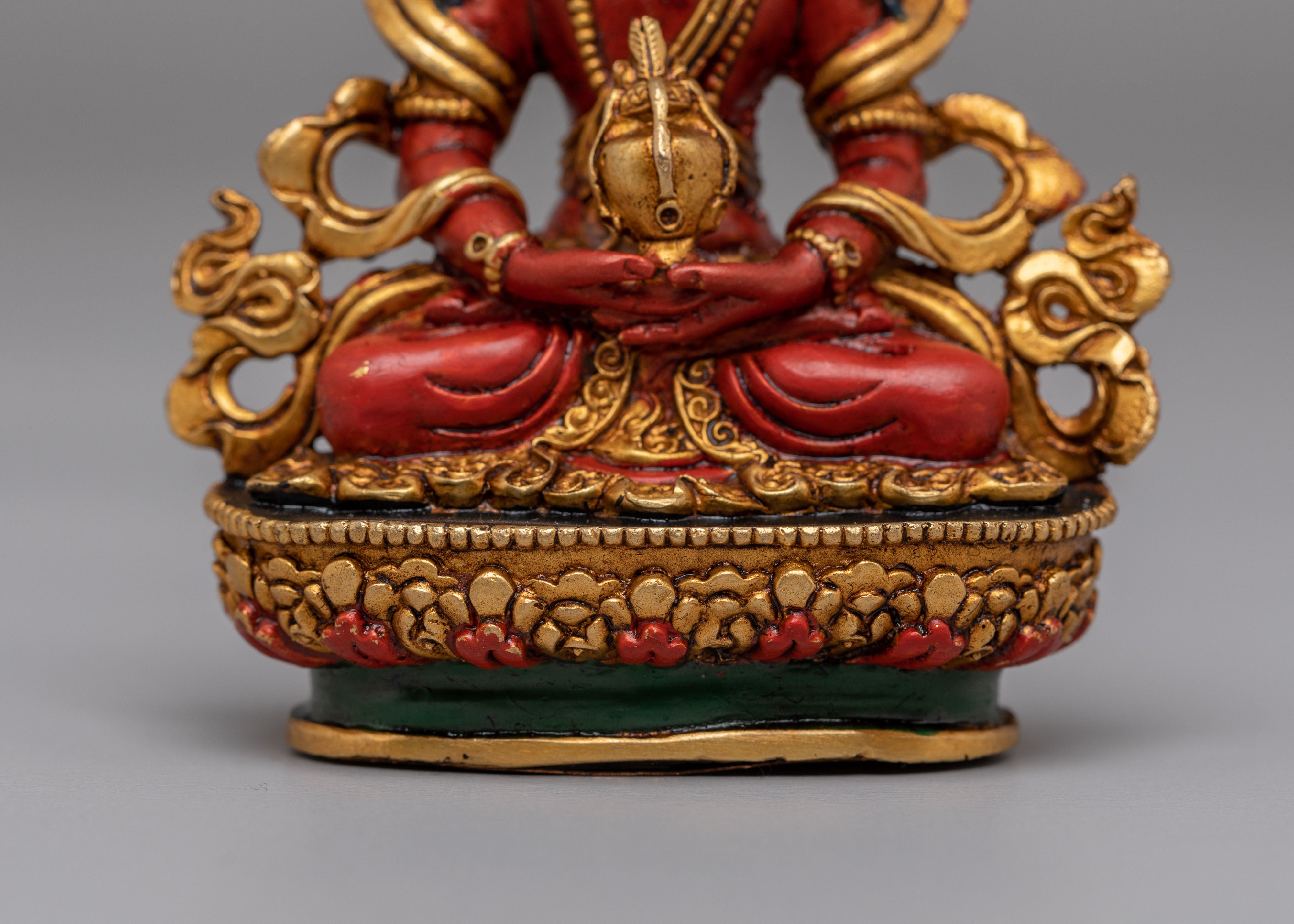 Amitayus Longevity Buddha Statue | 24K Gold Plated Buddhist Decor