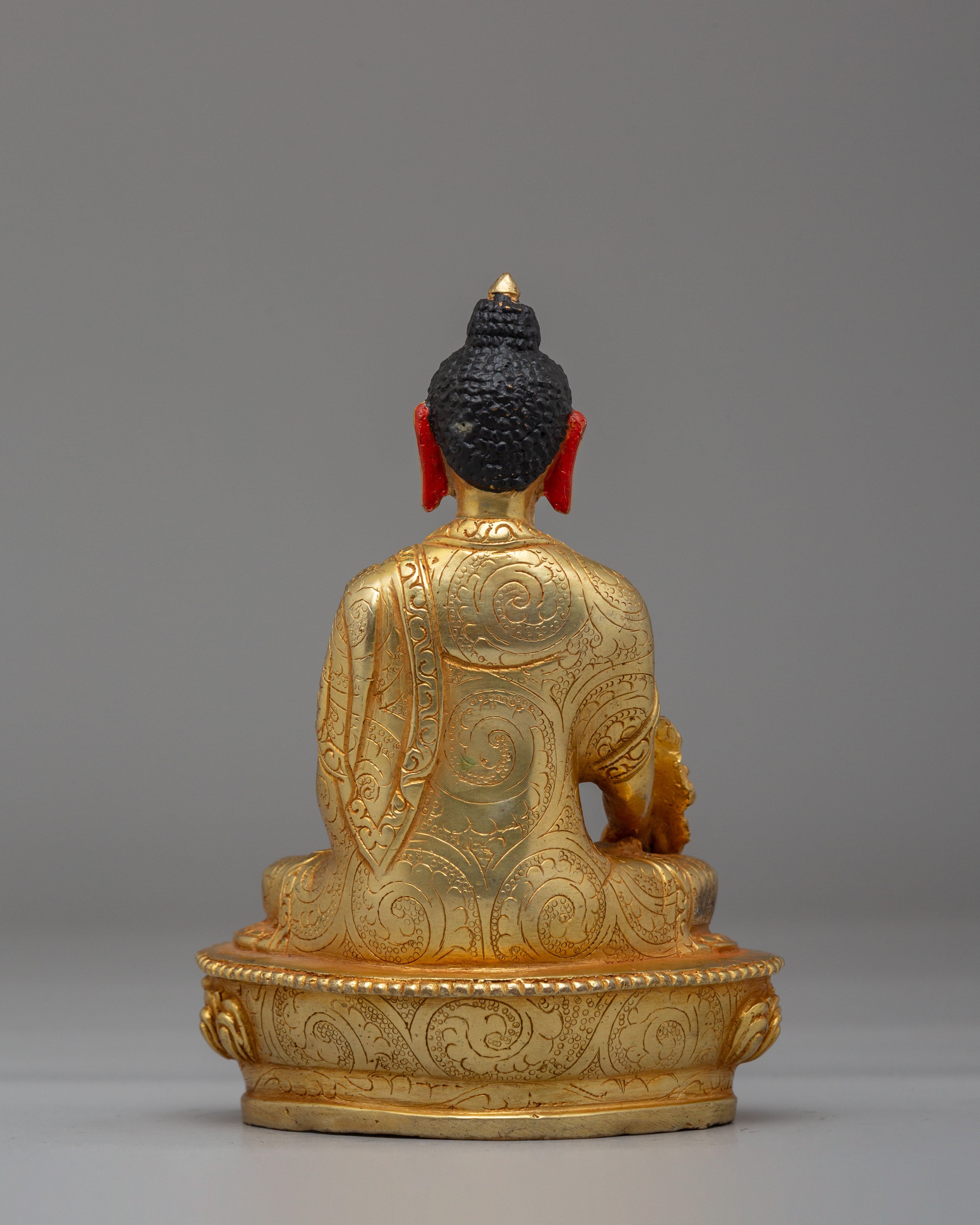 Himalayan Medicine Buddha Statue for Shrine | Tibetan Meditation Spiritual Figurine
