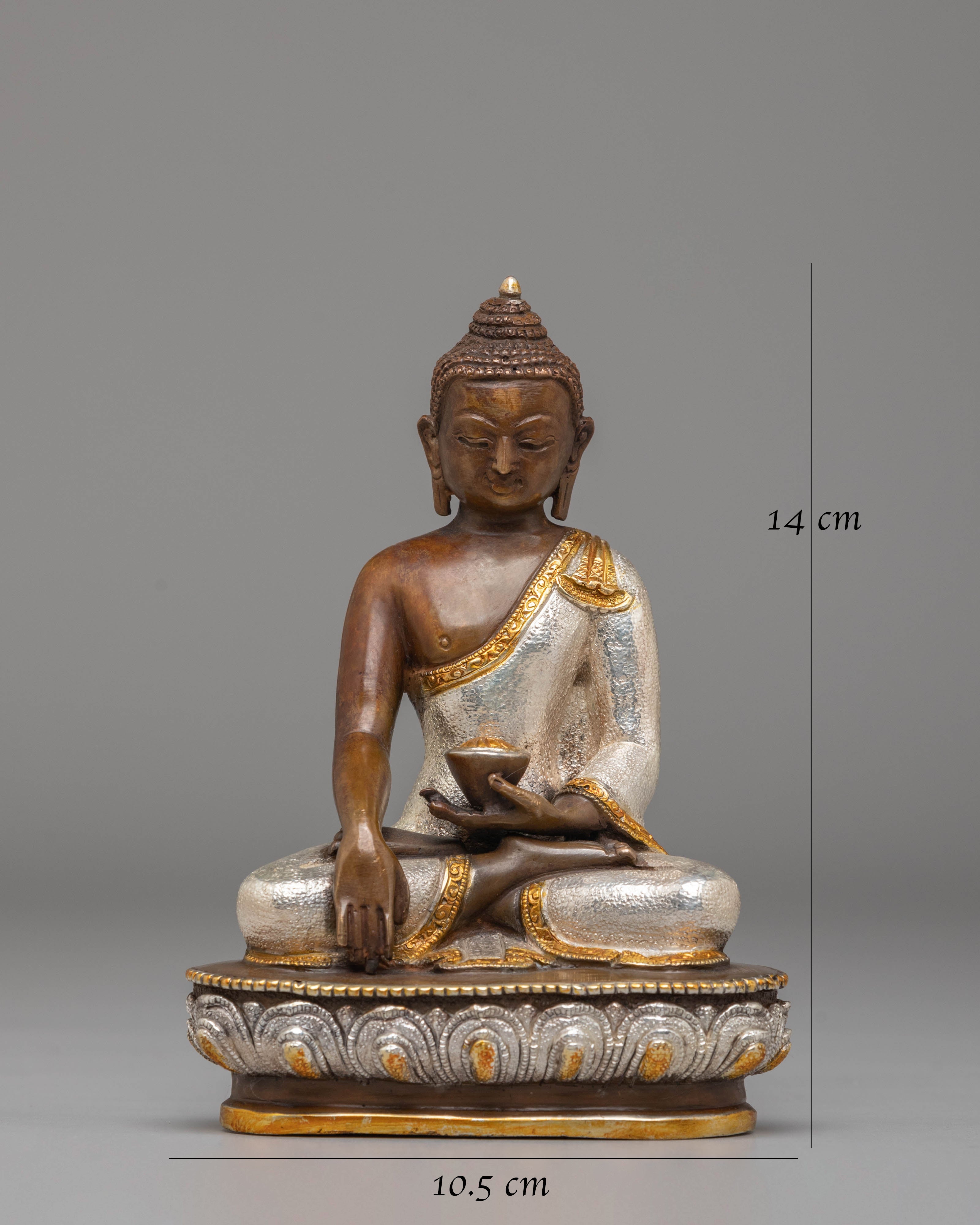 Handmade Buddhist Three-Buddha Set | Three-Buddha Set for Altar Worship