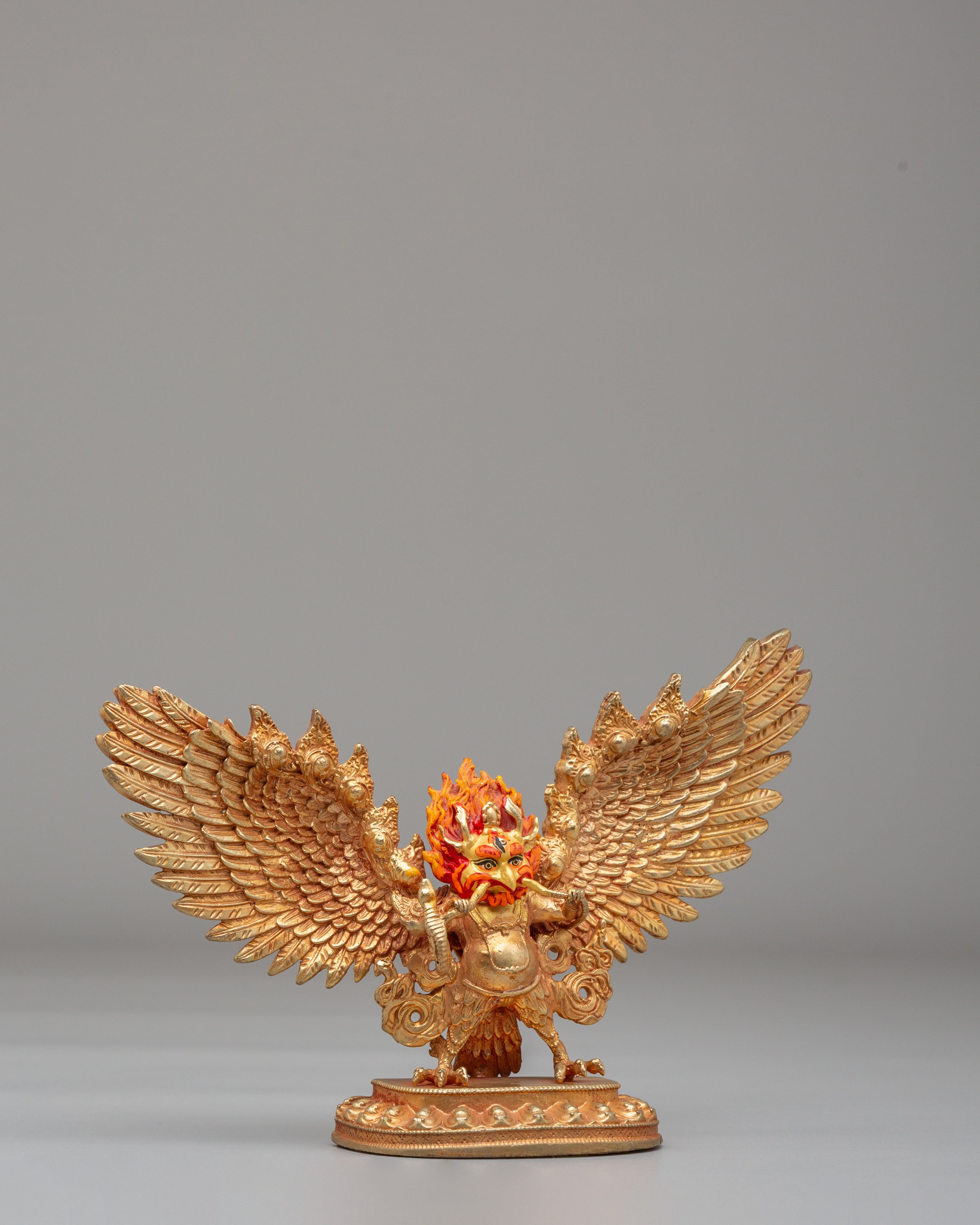 Handcrafted Garuda Sculpture | Spiritual Home Decor