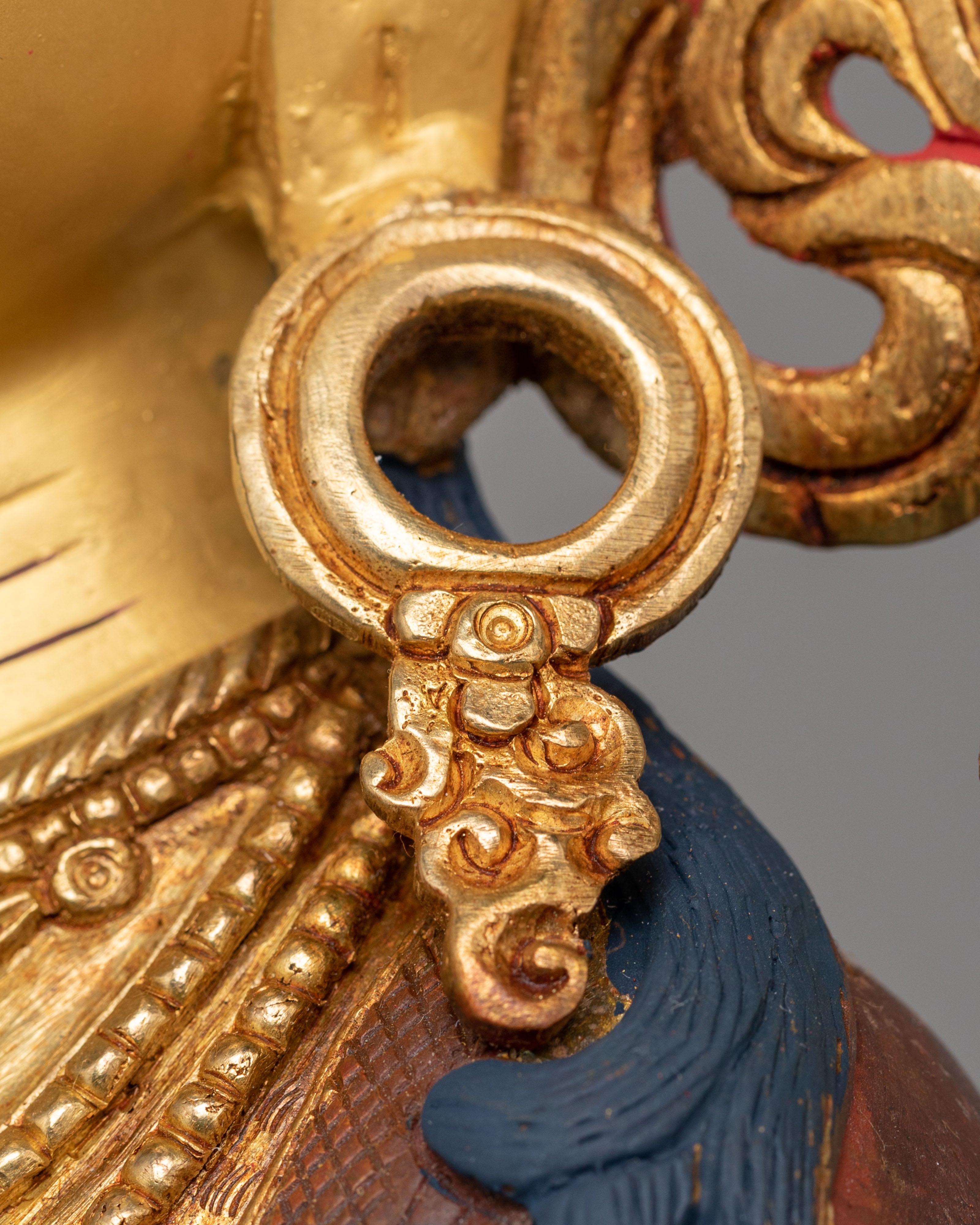 Traditional Himalayan Chenrezig Figurine | Tibetan Spiritual Art