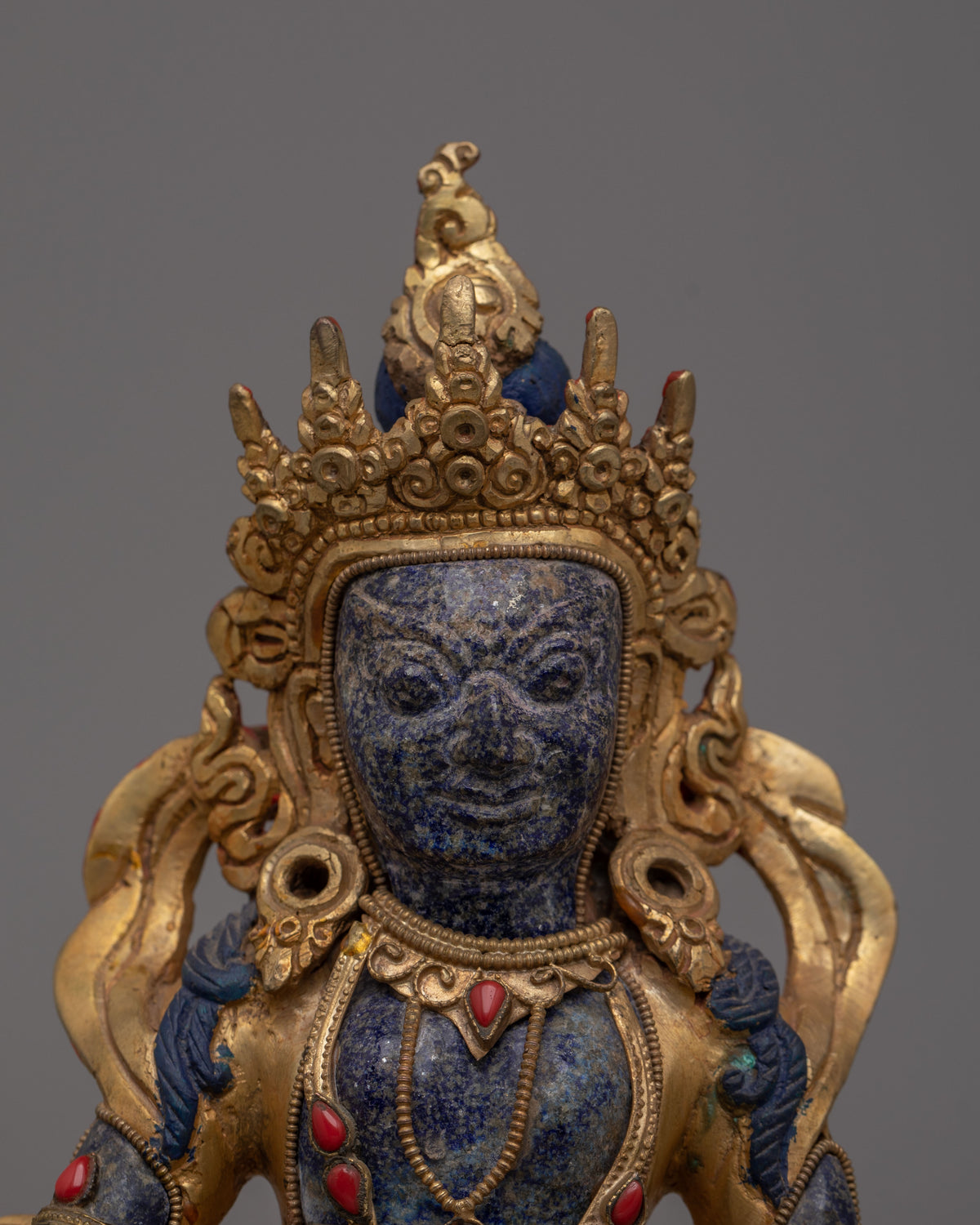 Wealth Lord Dzambhala Statue | Traditional Himalayan Artwork