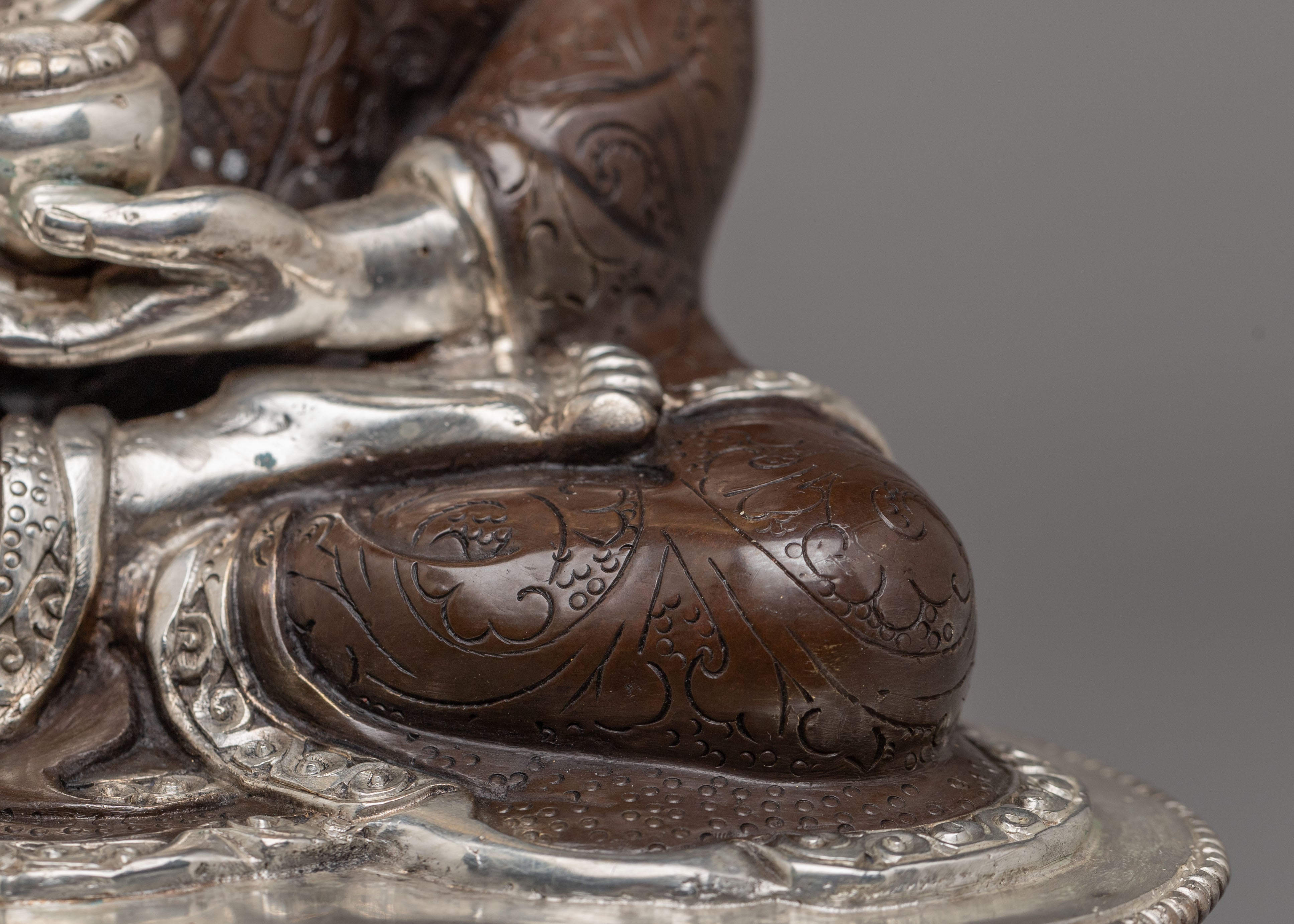 Traditional Shakyamuni Buddha Altar Statue | Himalayan Decor