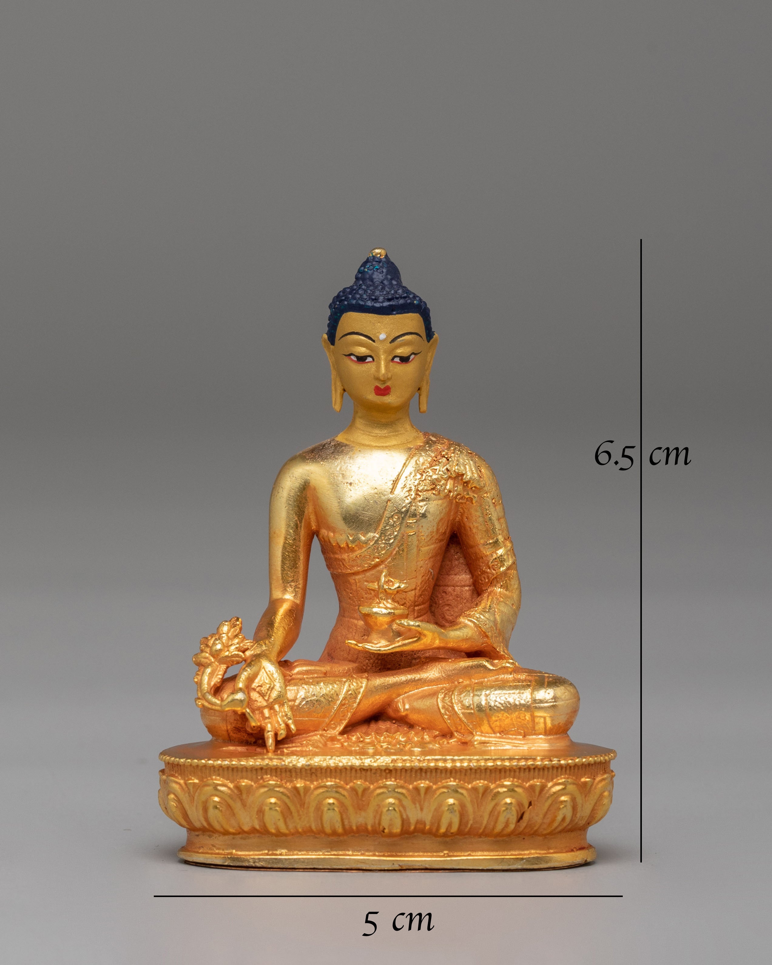 Ceremonial Medicine Buddha Sculpture | Healing Buddha Statue