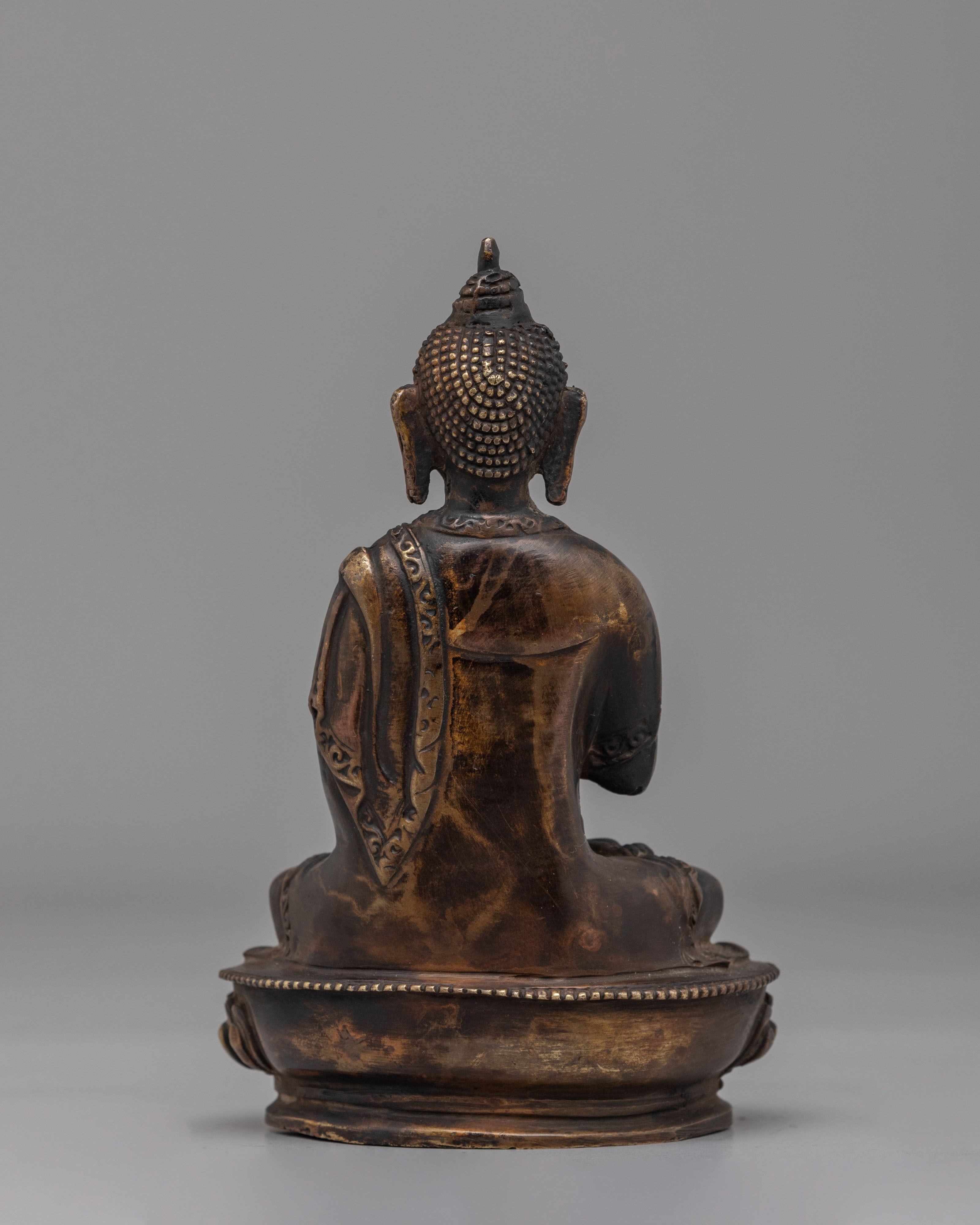 Amogasiddhi Buddha Statue for Protection | Symbol of Spiritual Growth