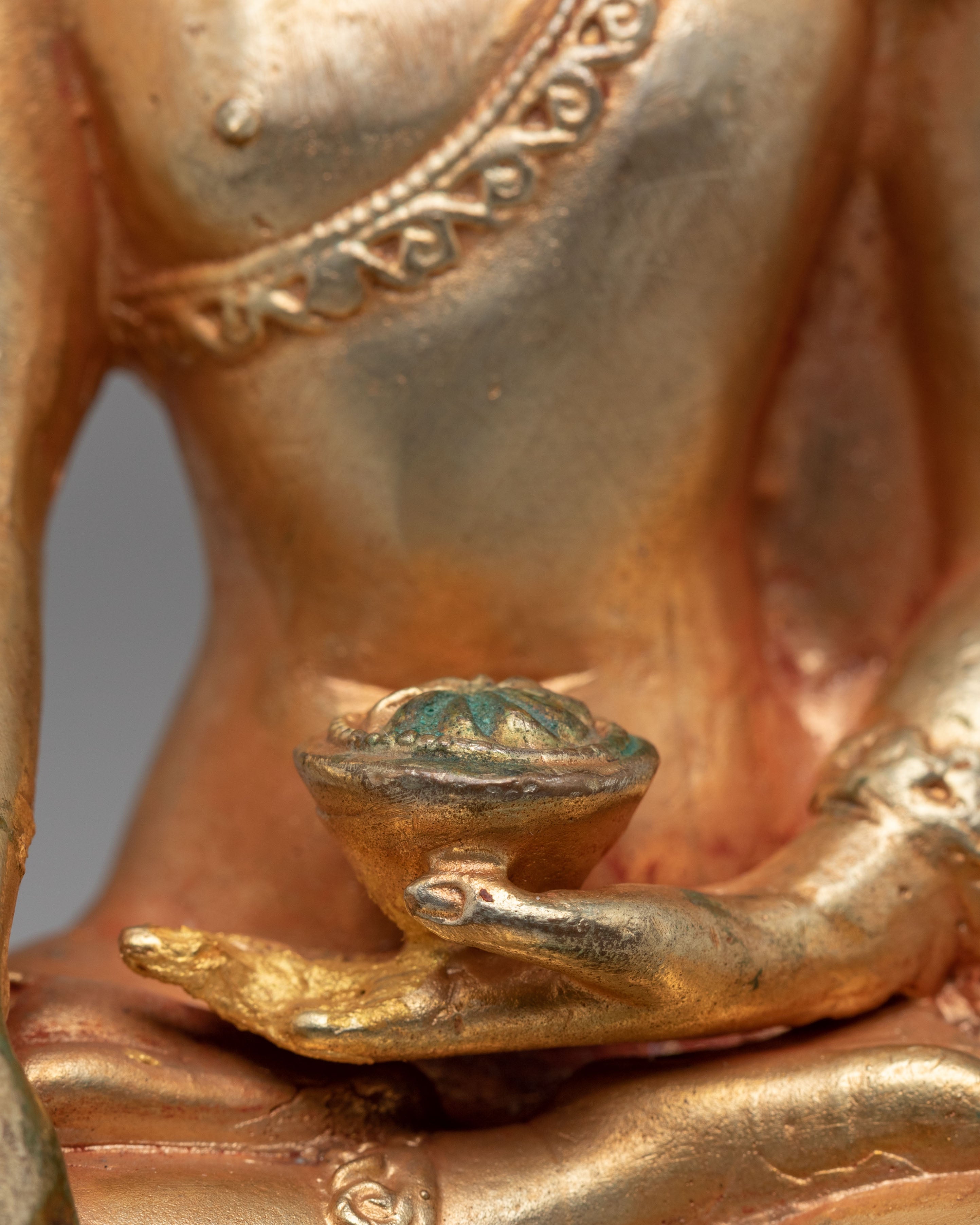 Handcrafted Shakyamuni Buddha Sculpture for Peace | Spiritual Decor