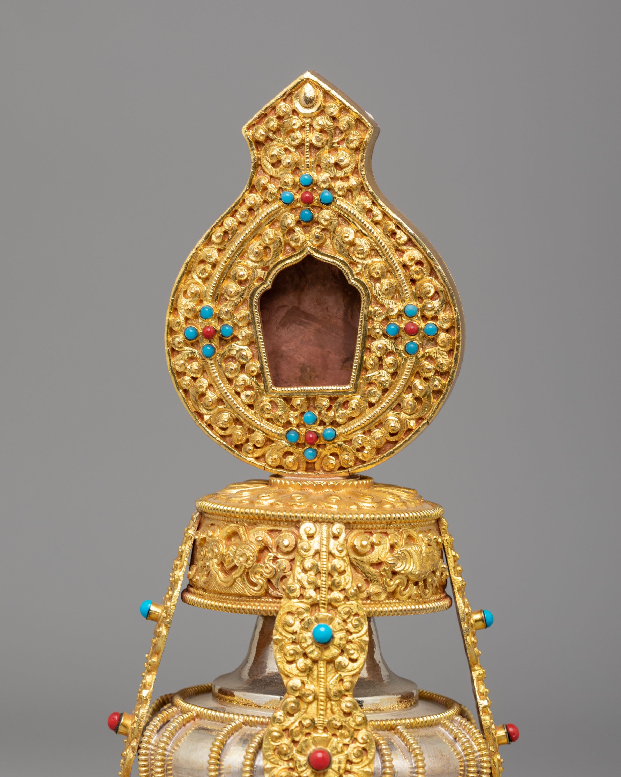 Sacred Buddhist Long Life Vase | Buddhist Longevity Offering Vessel