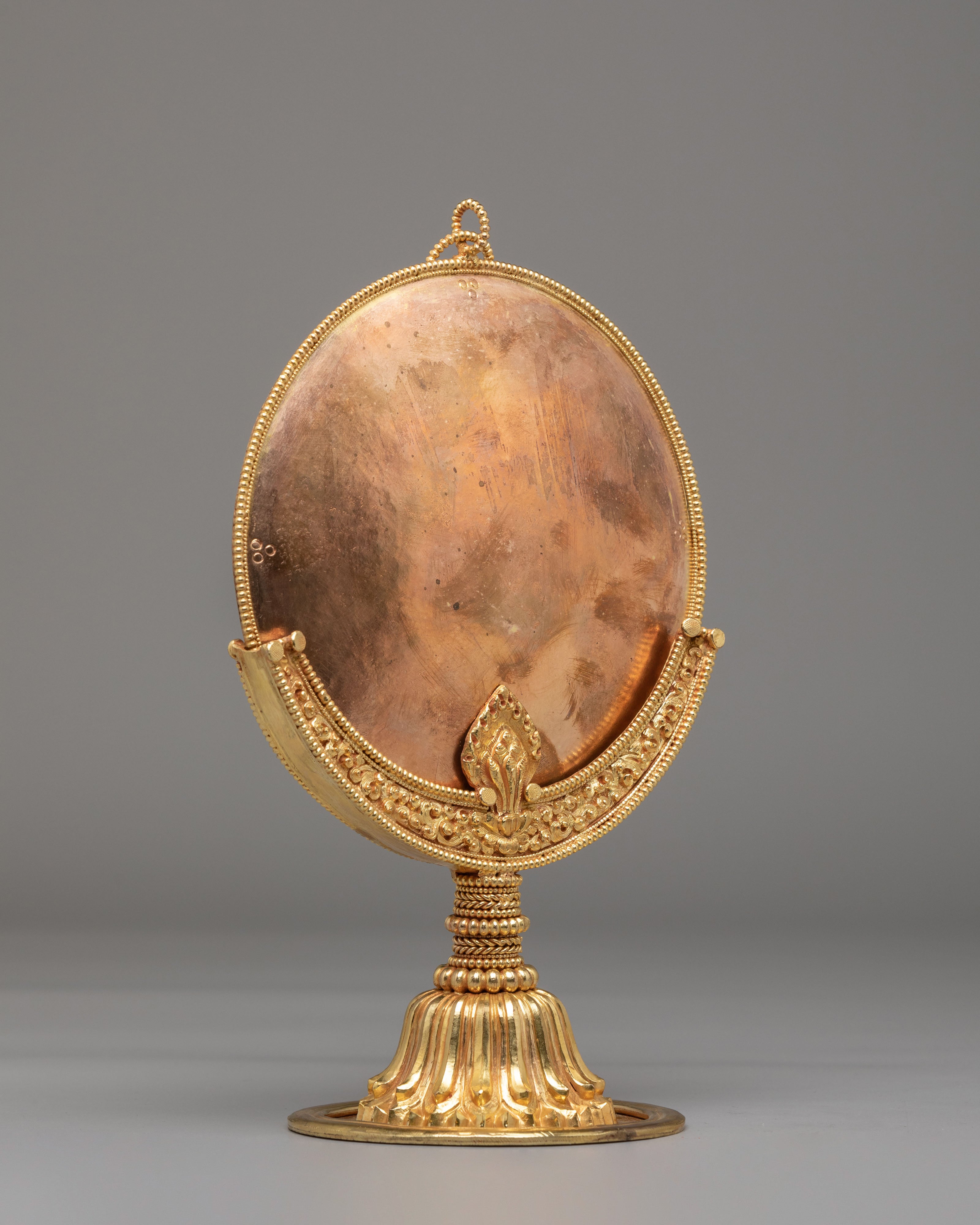 Buddhist Melong Mirror | Handcrafted Spiritual Decor