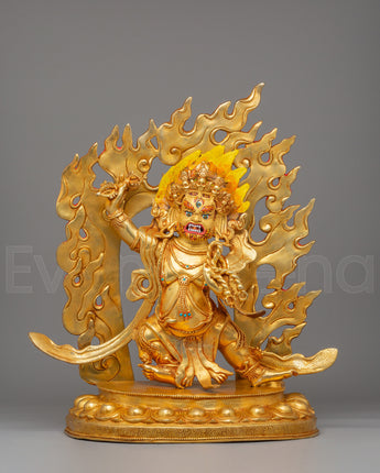 Sacred Vajrapani Deity Statue