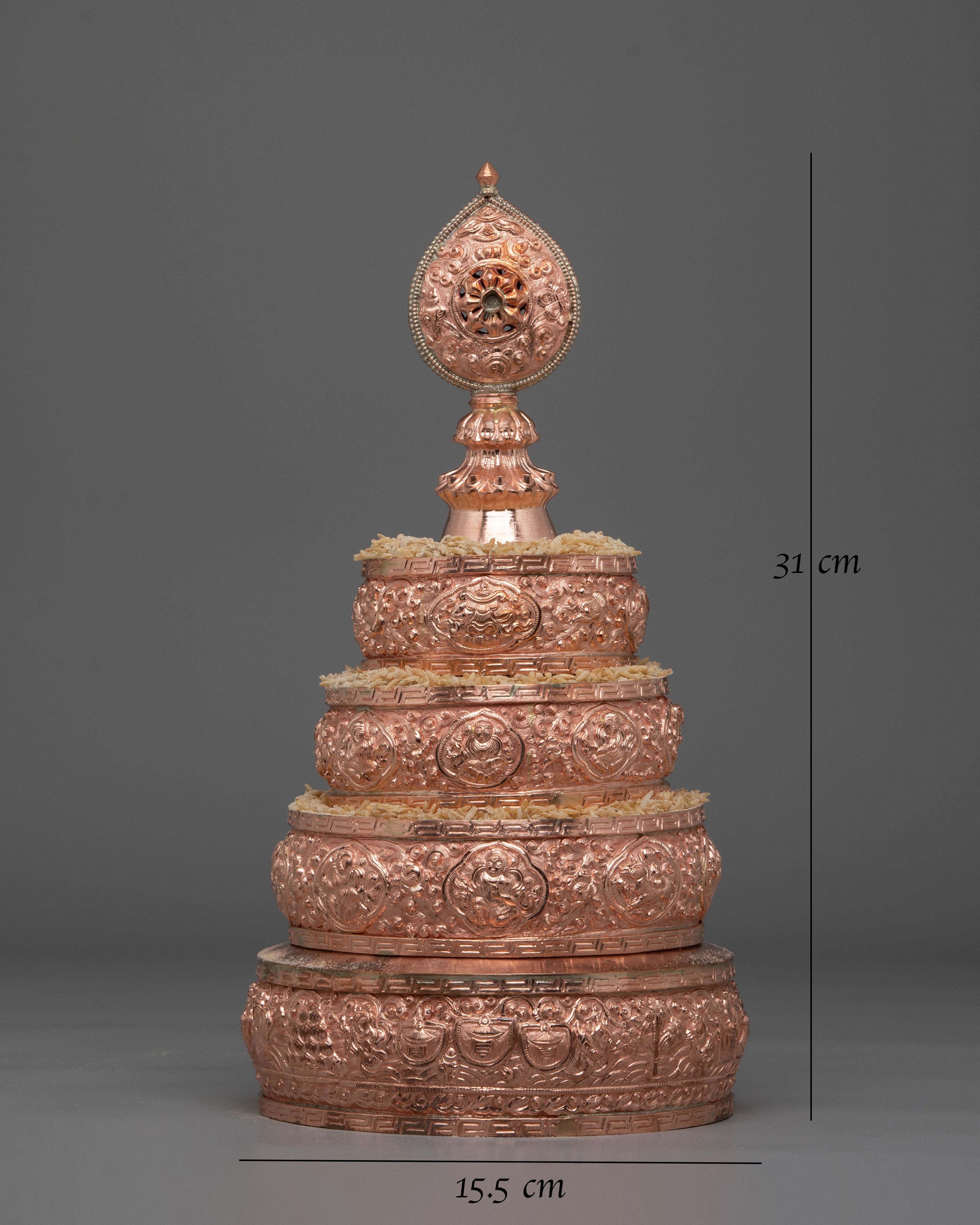 Sacred Buddhist Mandala For Ritual Offerings | Symbol of Enlightenment