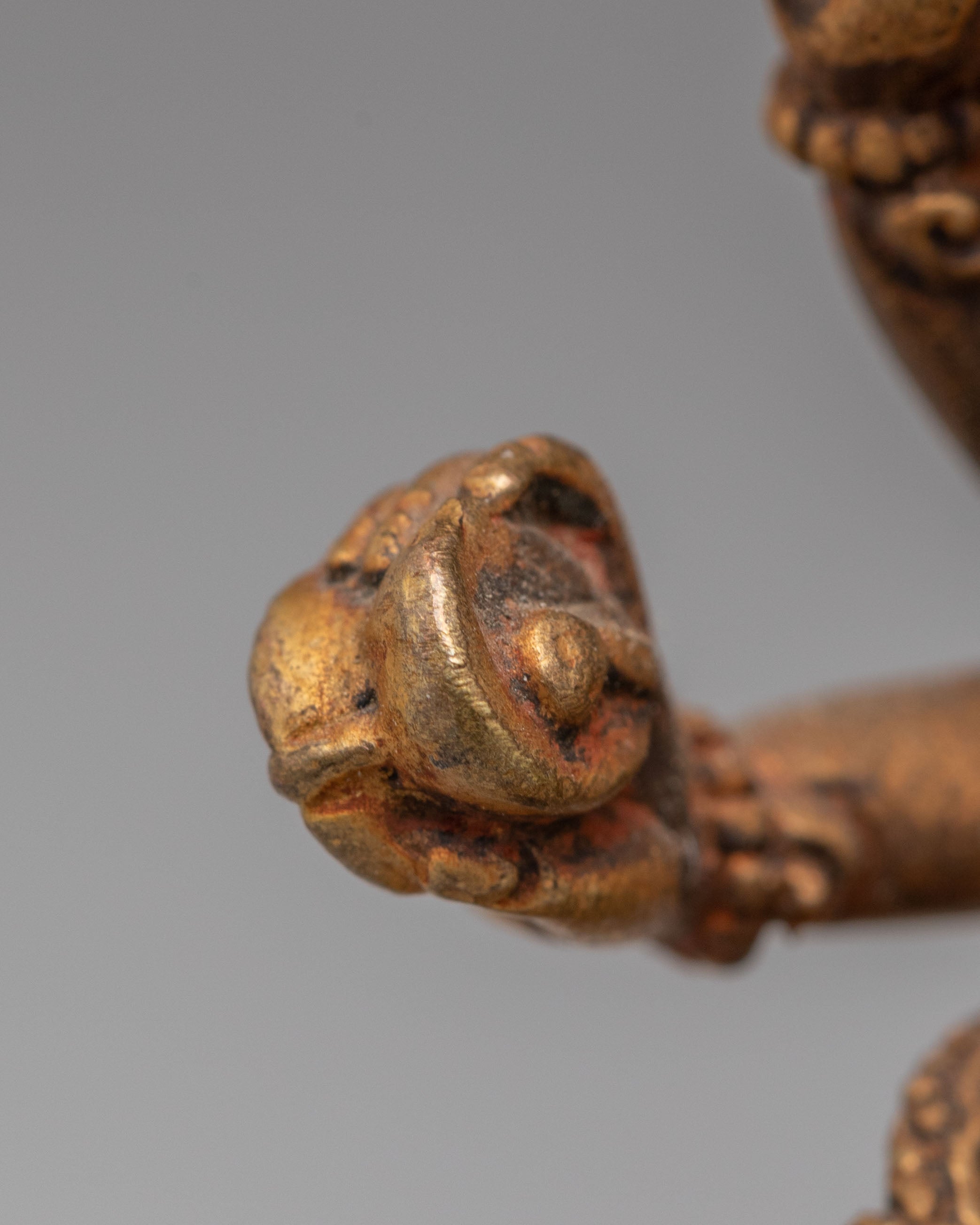 Six-Armed Mahakala Statue for Protection | Wrathful Deity Sculpture