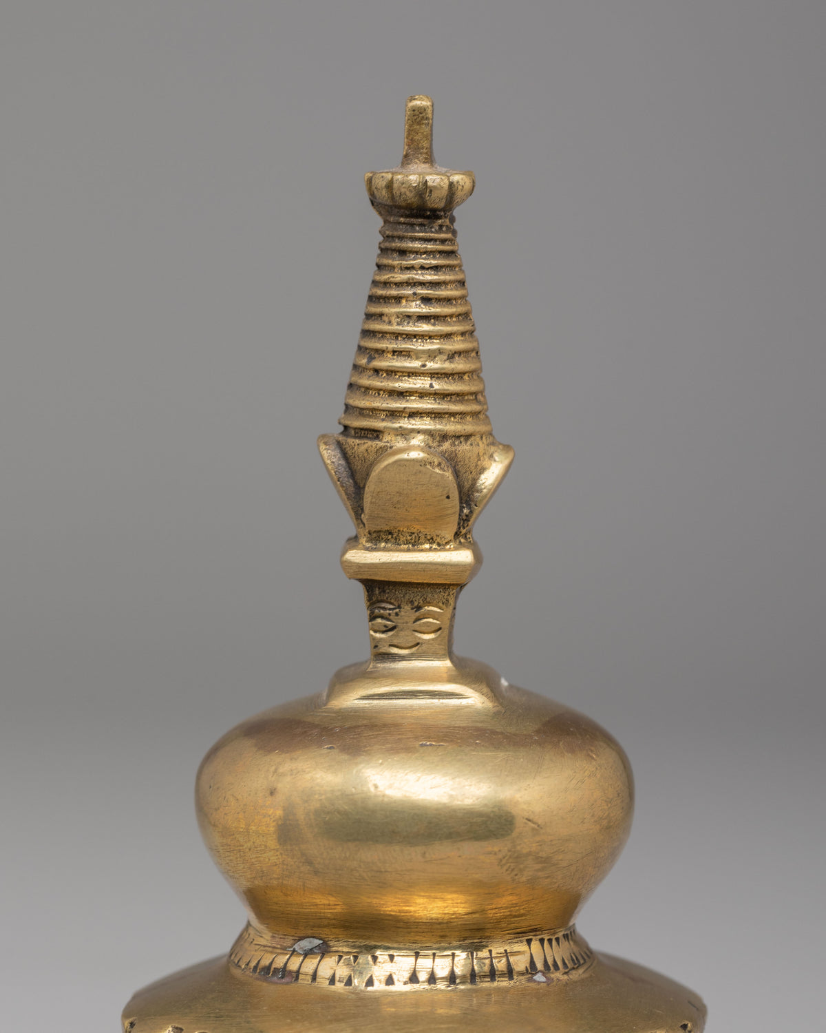 Handcrafted Buddhist Kadampa Stupa | Tibetan Symbol of Enlightenment