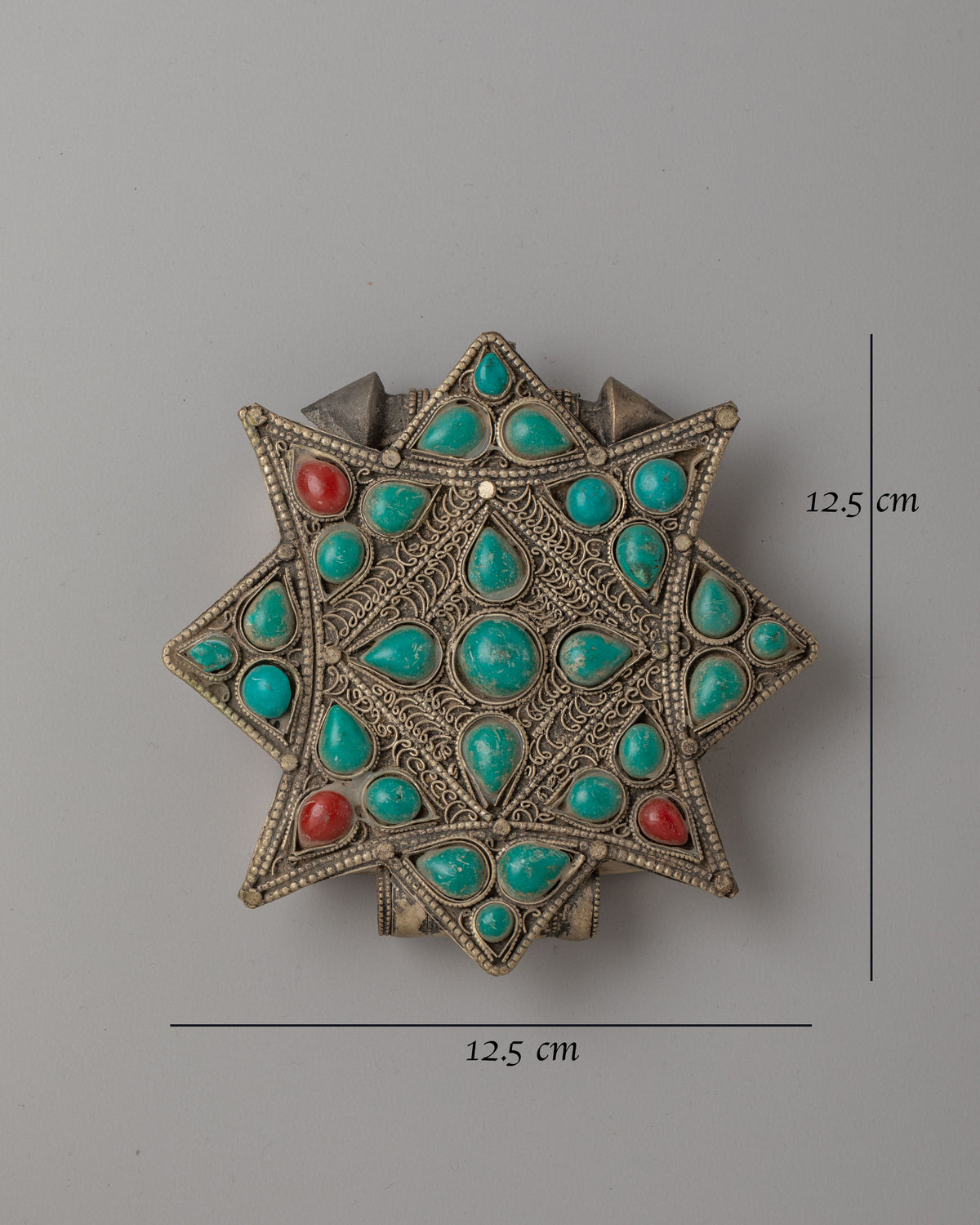 Vajrayana Buddhist Ghau Box Amulet | Sacred Tibetan Ritual Box for Spiritual Protection