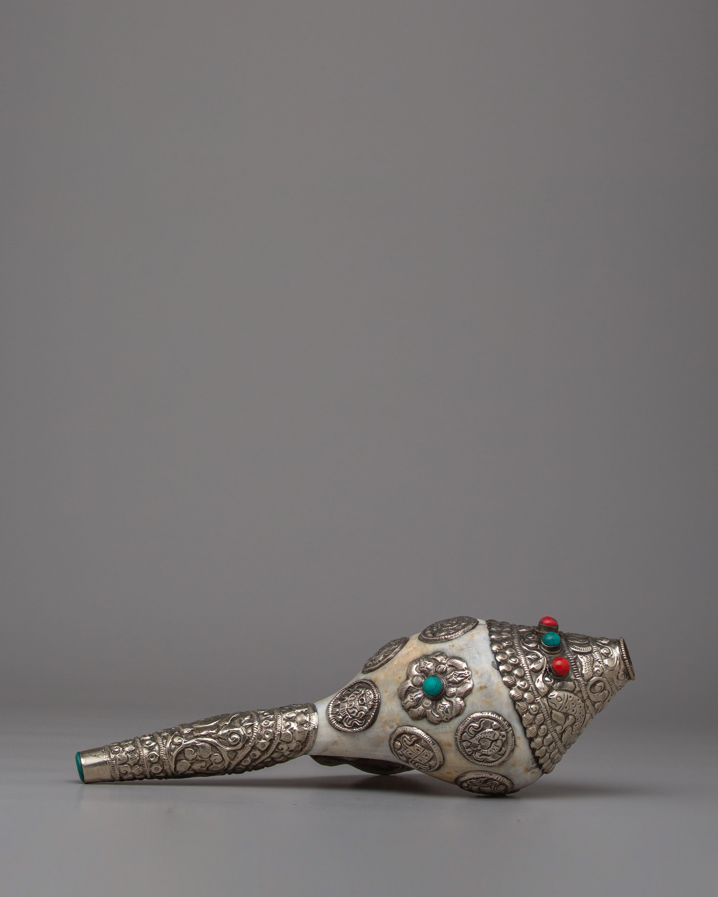 Handcrafted Ritual Conch Shell for Ceremonies | Ritual Conch Shell for Shrine Use