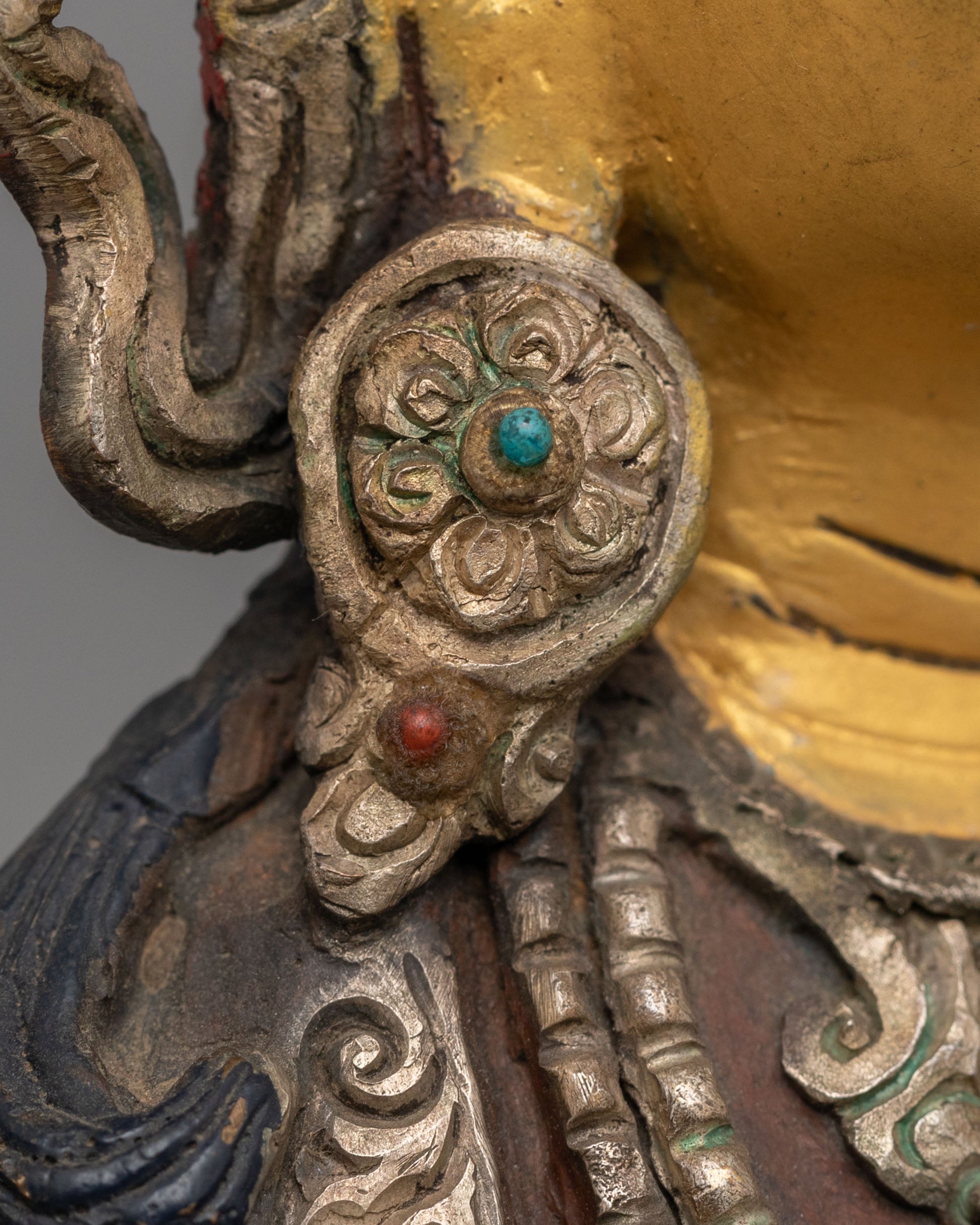 Sacred Tibetan Chenrezig Compassion Statue | Buddhist Compassion Bodhisattva