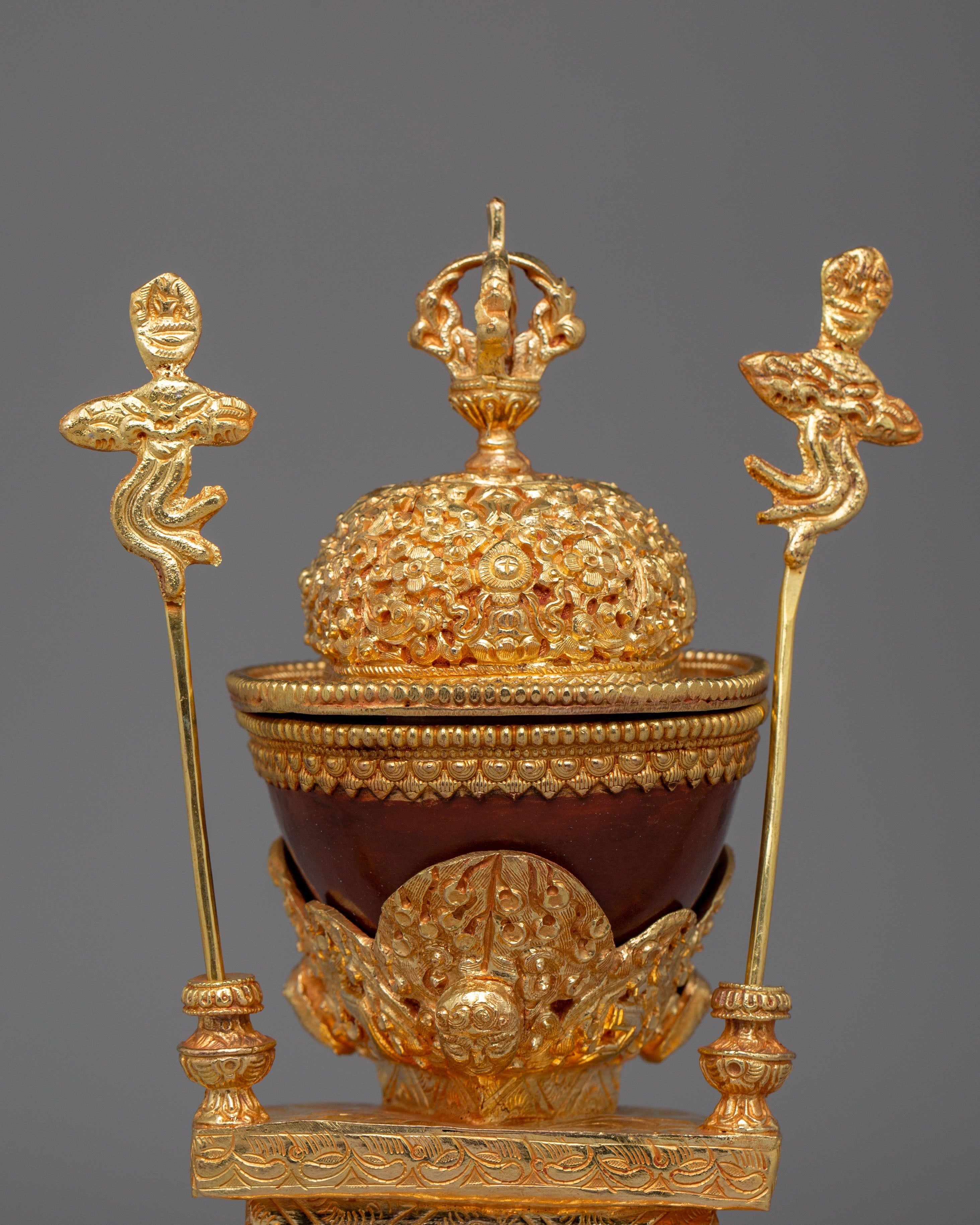 Handcrafted Kapala for Rituals | Buddhist Decor