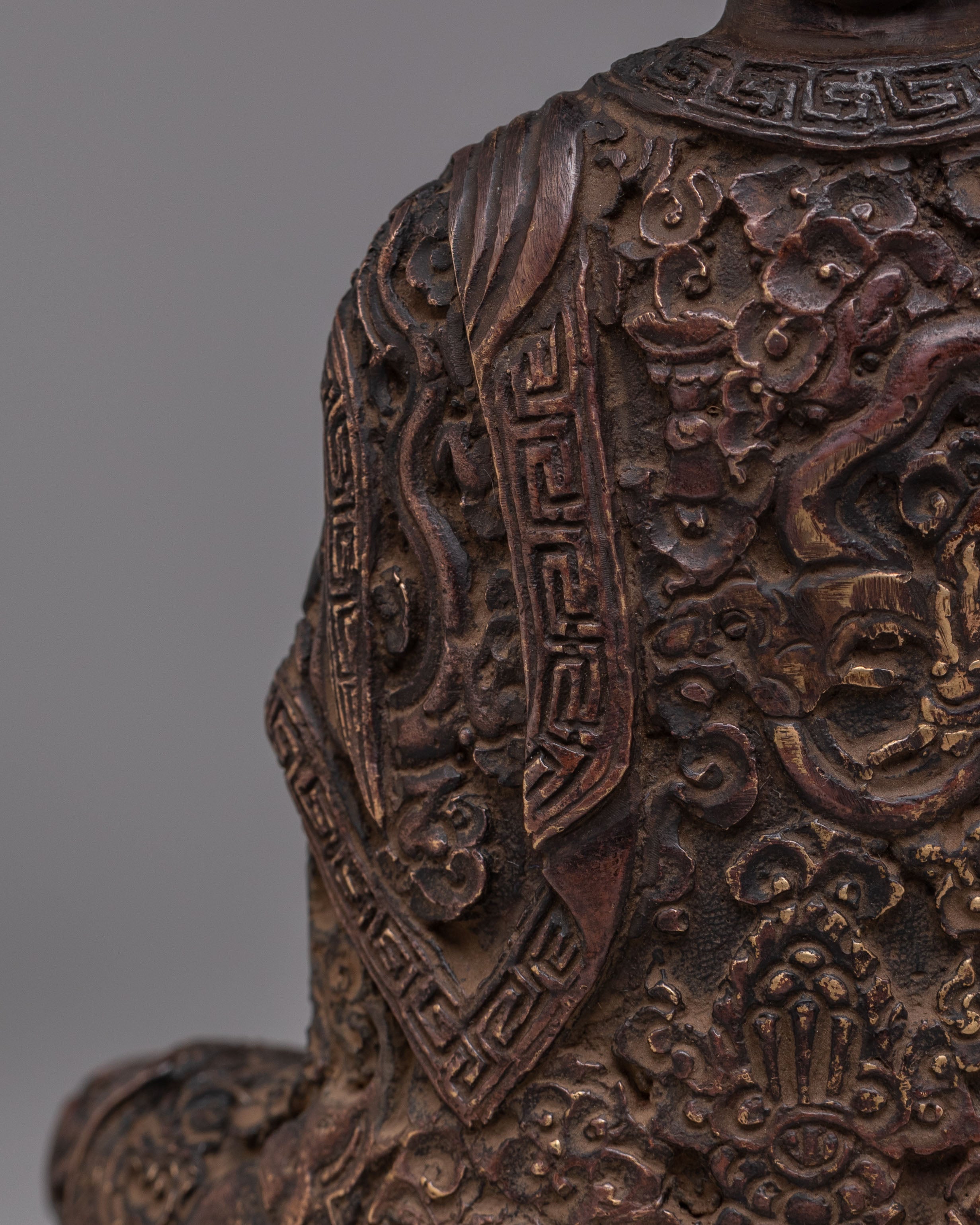 Sacred Shakyamuni Buddha Deity Statue | Handcrafted Buddha Figurine