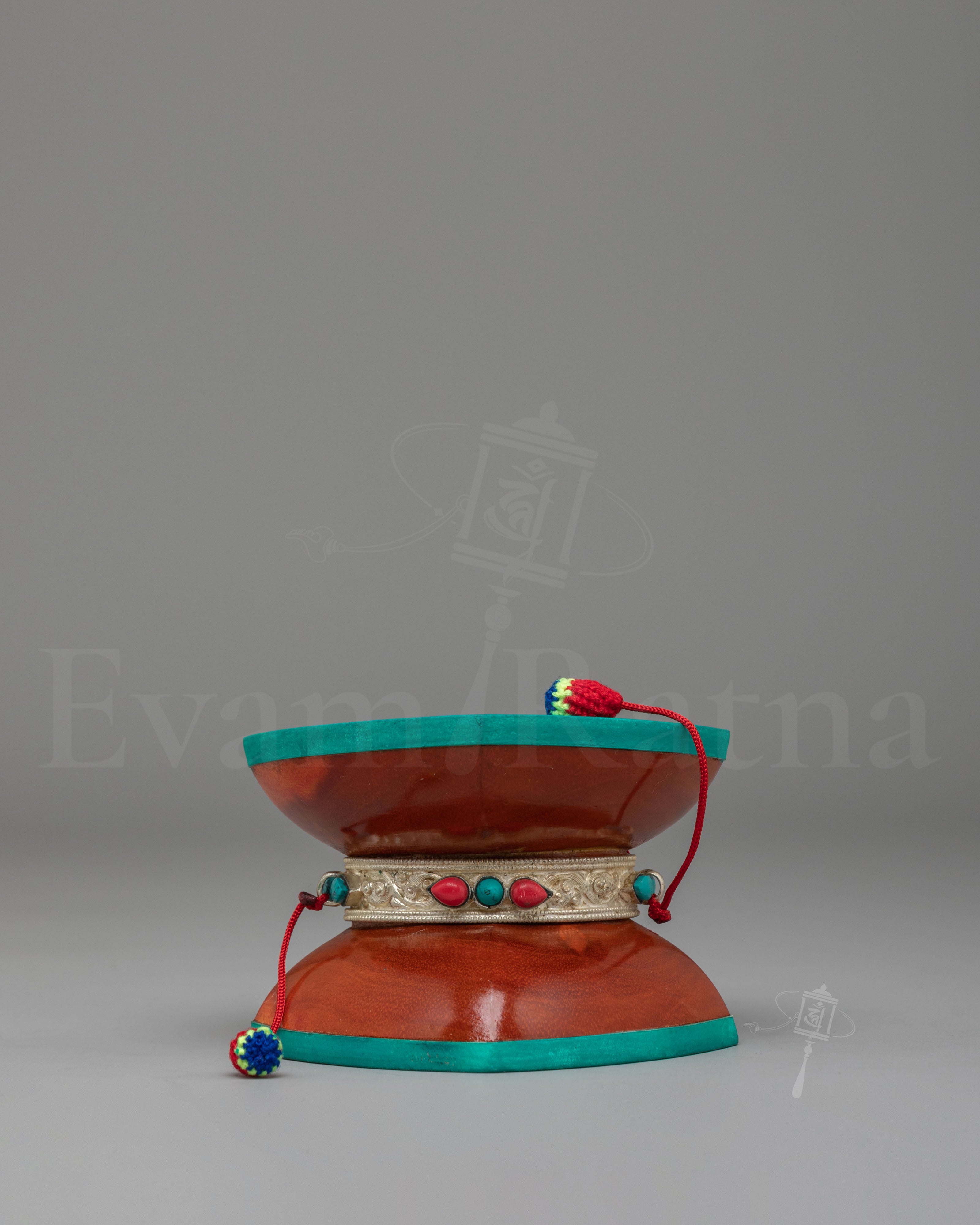 Himalayan Buddhist Damaru | Tibetan Chod Drum for Rituals