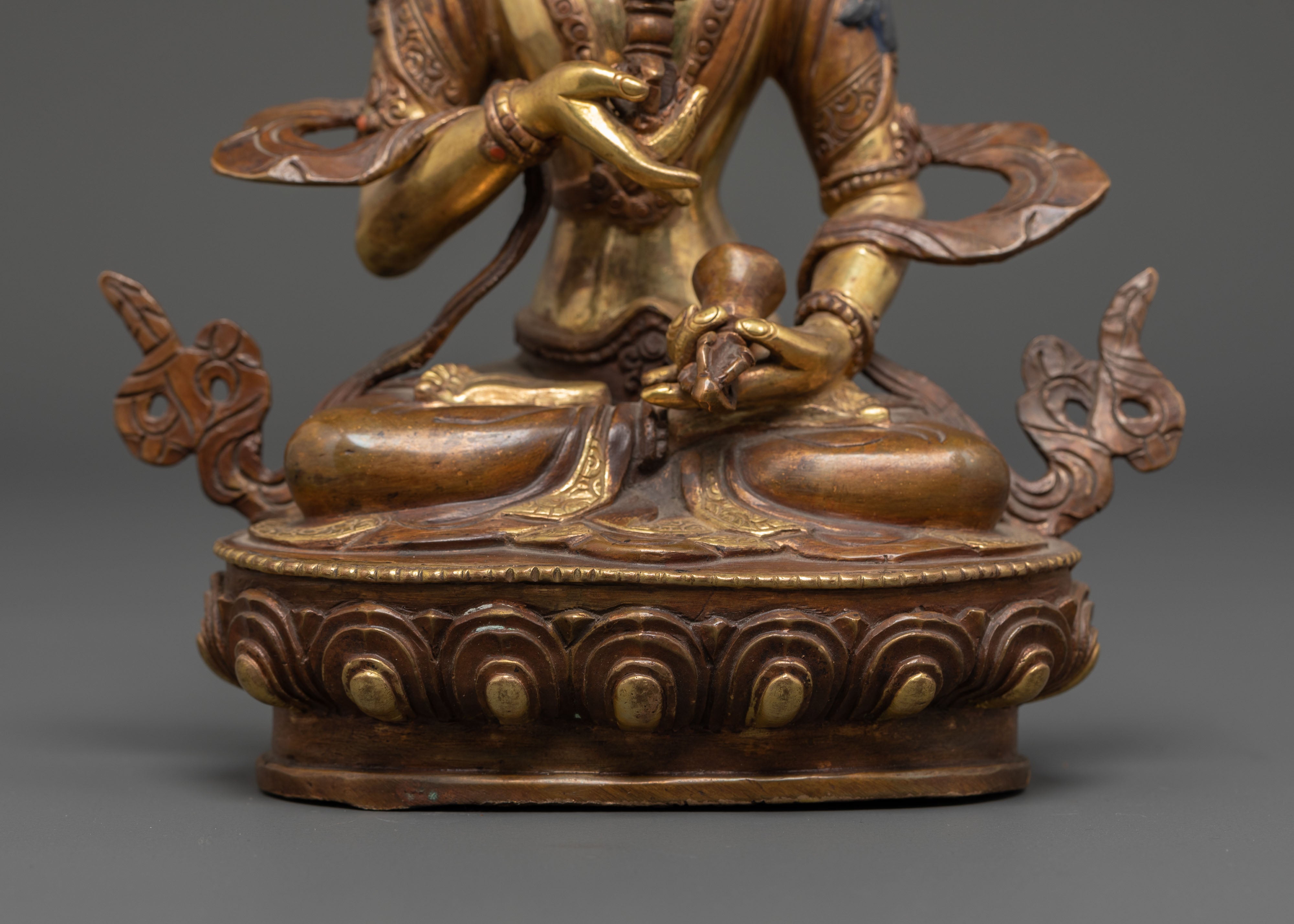 Tibetan Vajrasattva Purification Deity Statue | Vajrayana Art