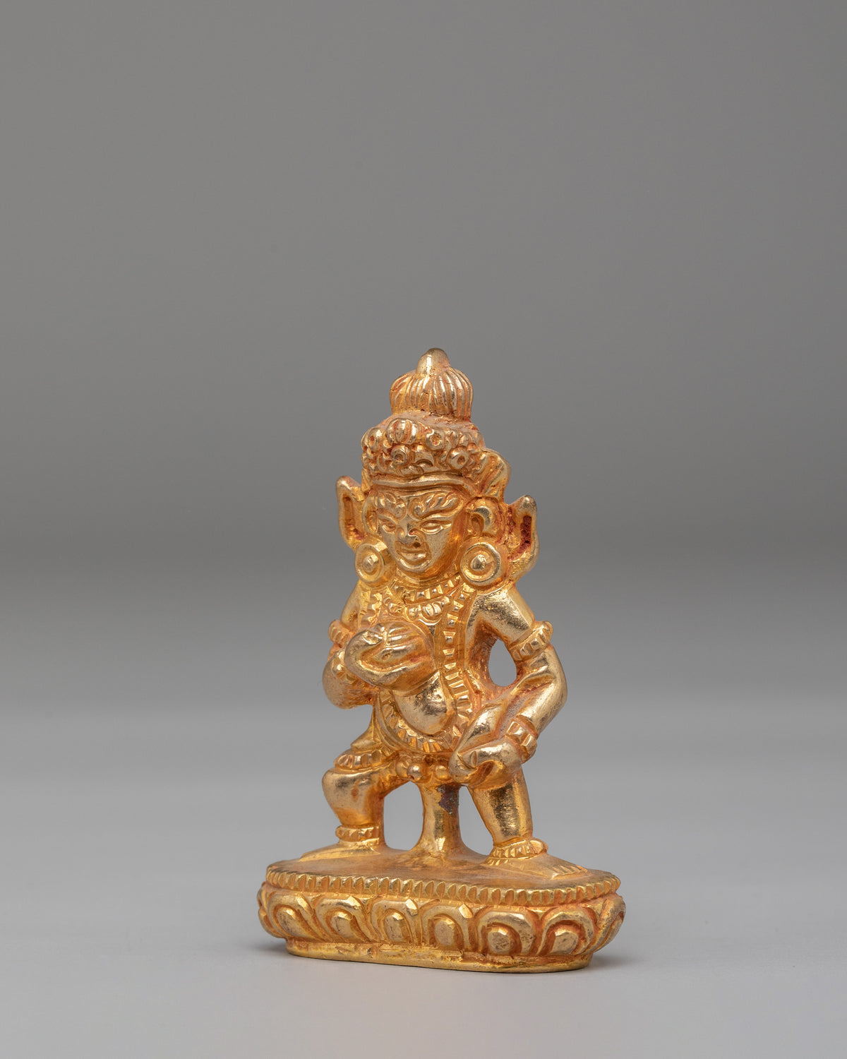 Himalayan Black Dzambhala Wealth Deity | Prosperity Idol
