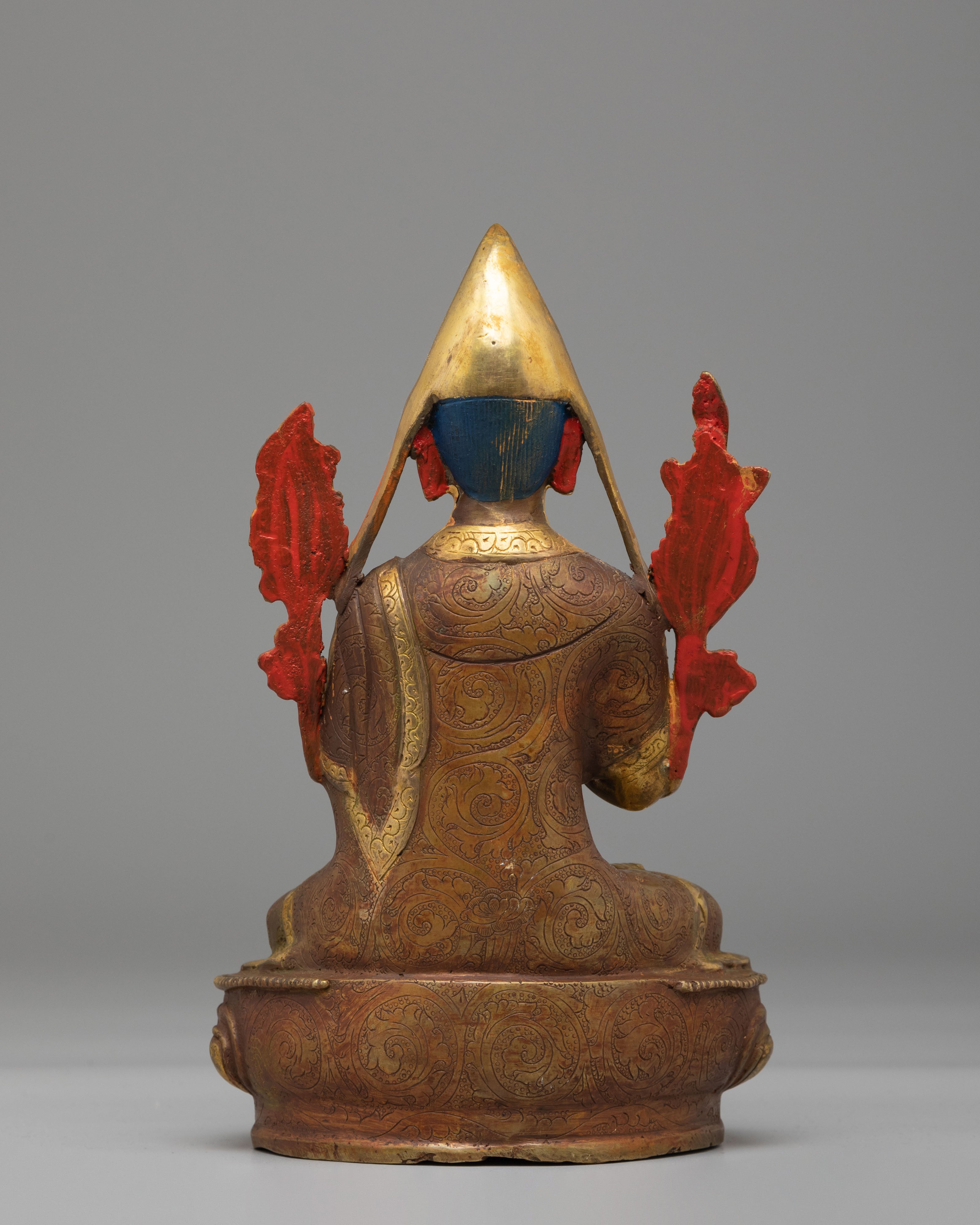 Tibetan Tsongkhapa Deity Statue | Spiritual Decor for Meditation and Enlightenment