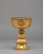 Handcrafted Ritual Butter Lamp