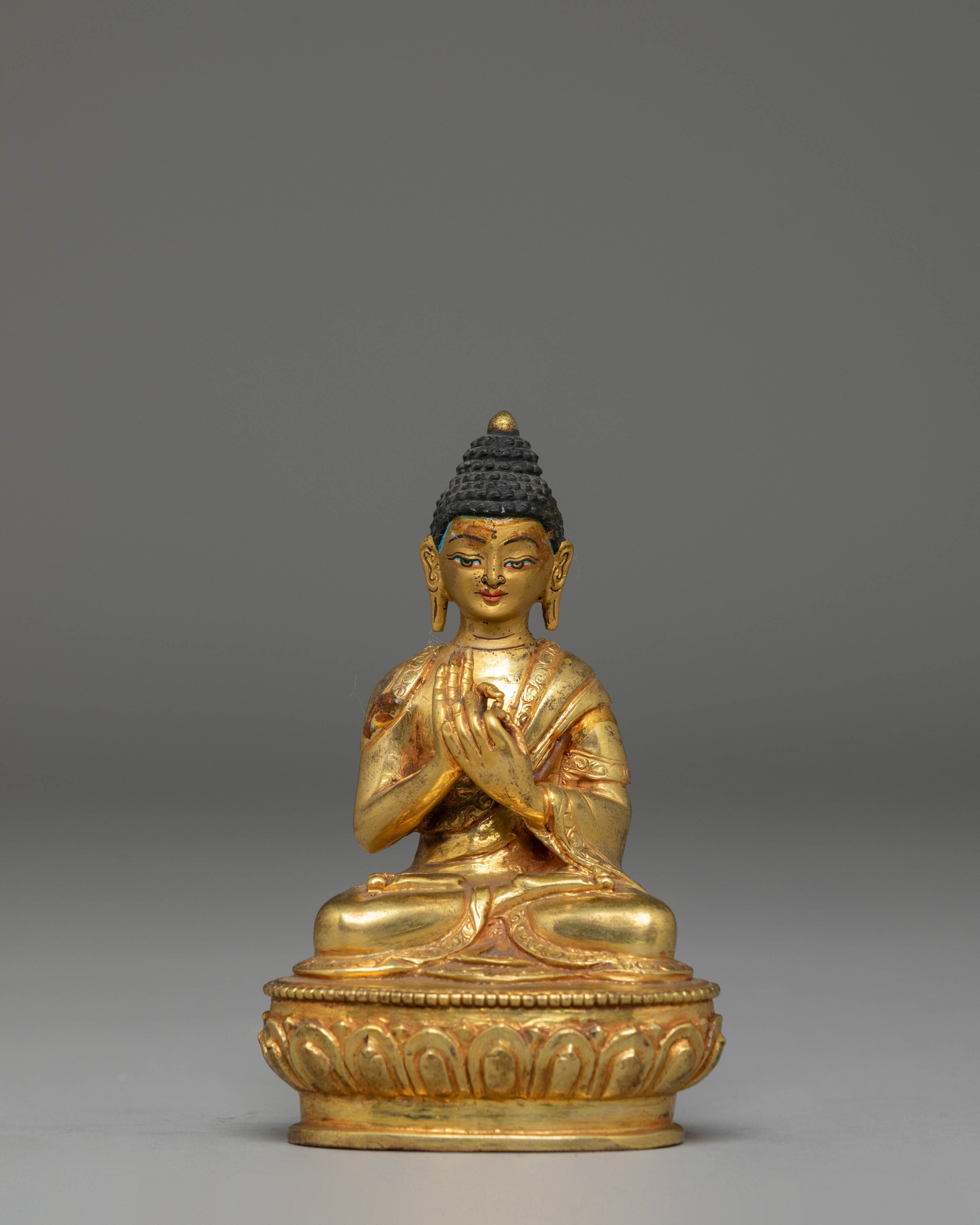 Handmade Vairocana Buddha Handcrafted Statue | Tibetan Enlightenment Art
