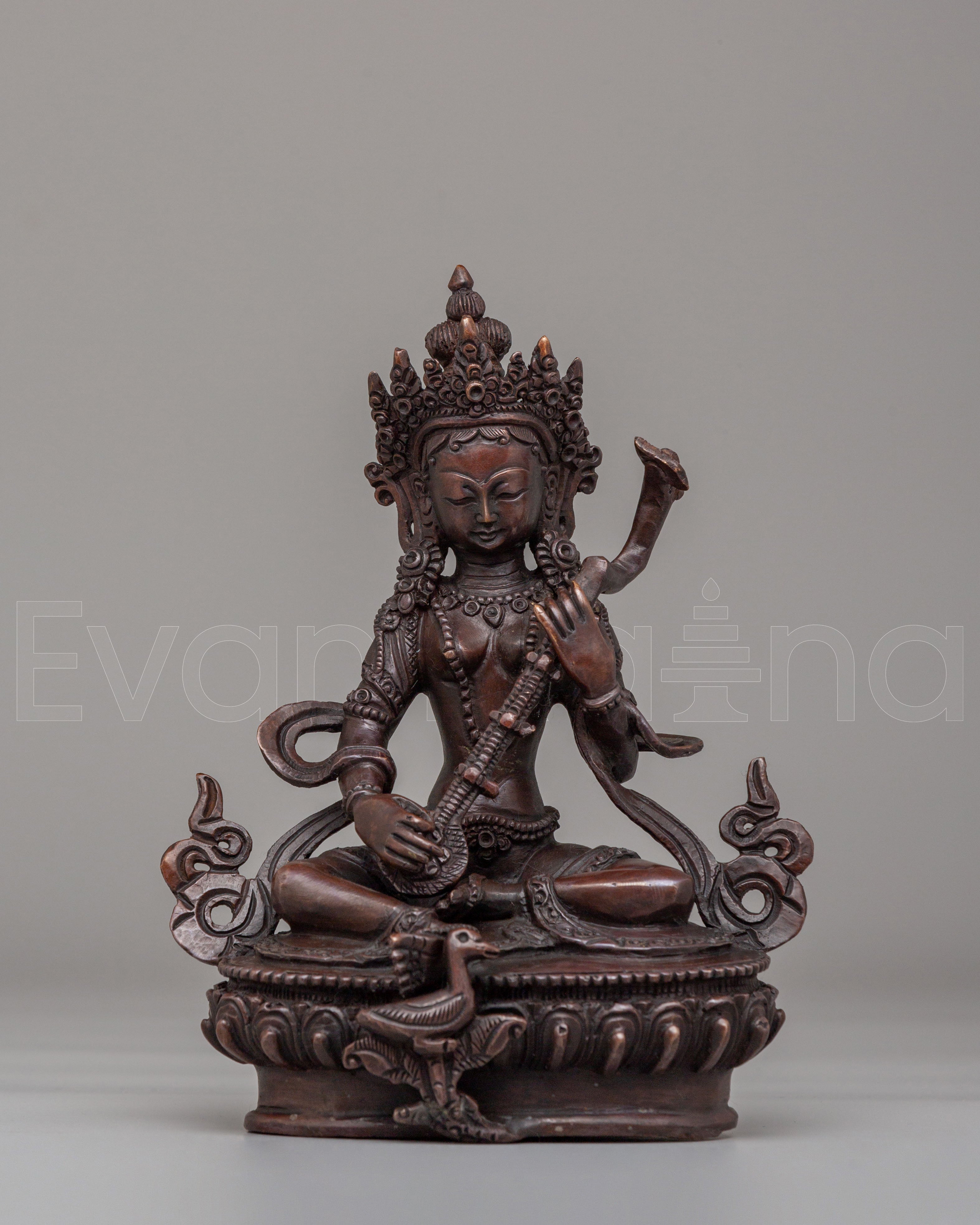 Handcrafted Saraswati Statue 