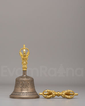 Tibetan Bell and Vajra Set 