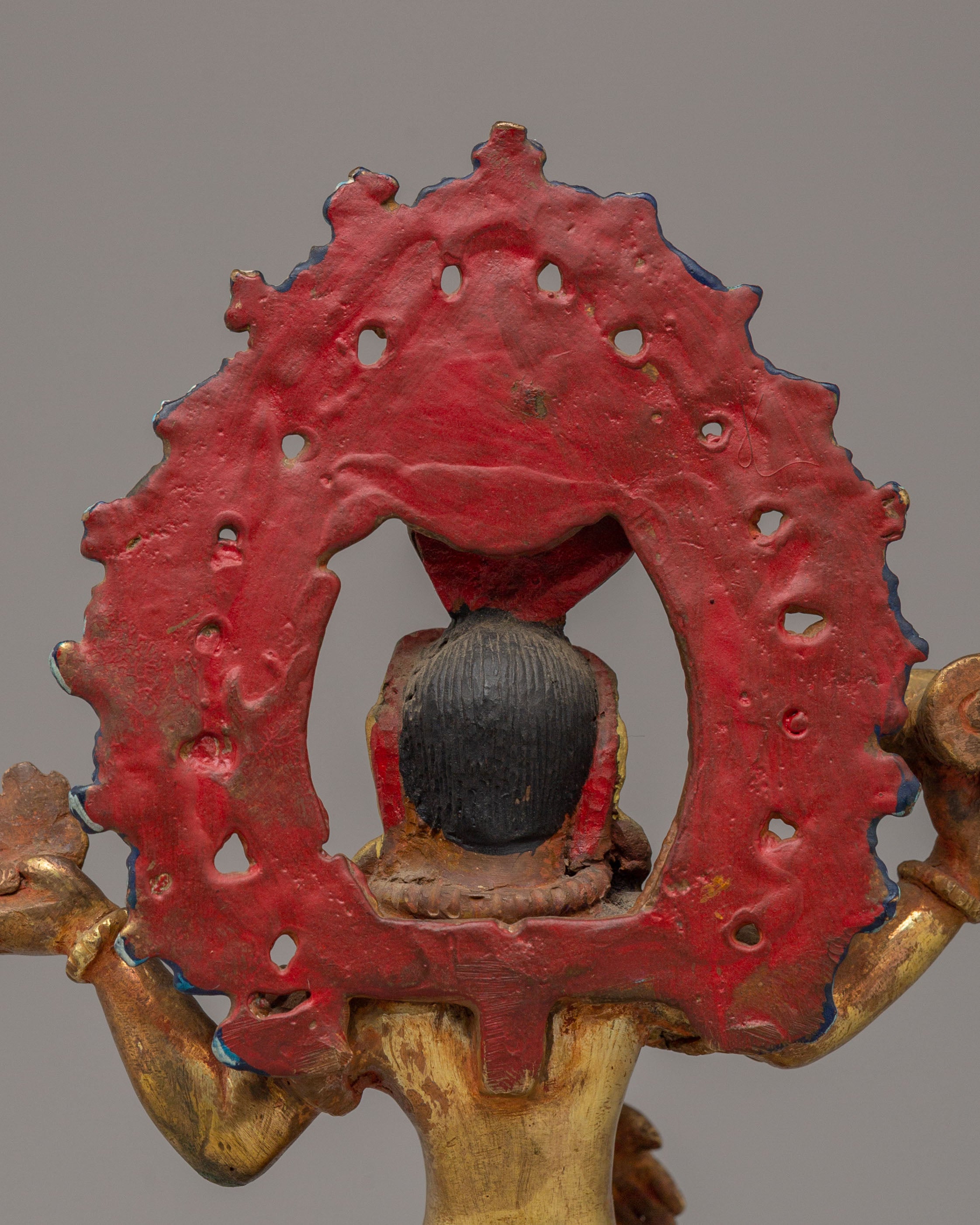 Traditional Nataraj Deity Statue | Handcrafted Copper Body with Gold Plating