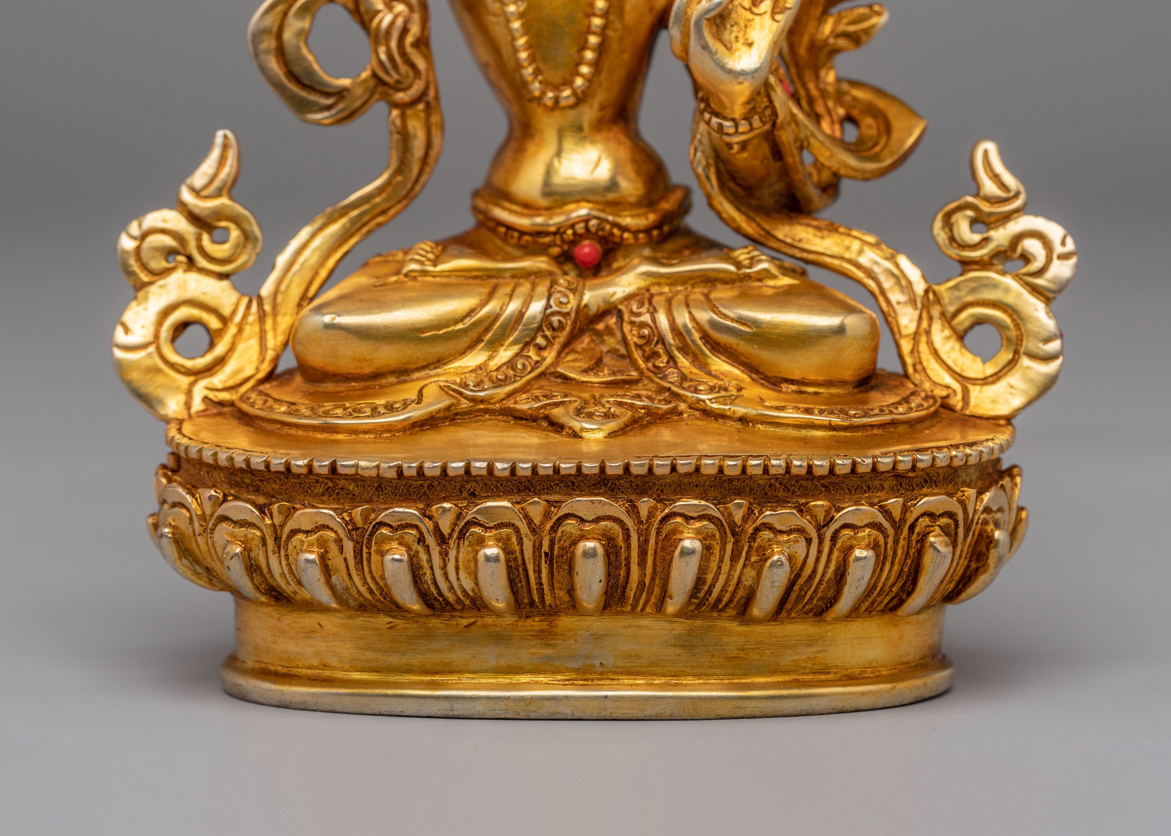 Spiritual Manjushri Bodhisattva Statue | Meditation and Altar Decor
