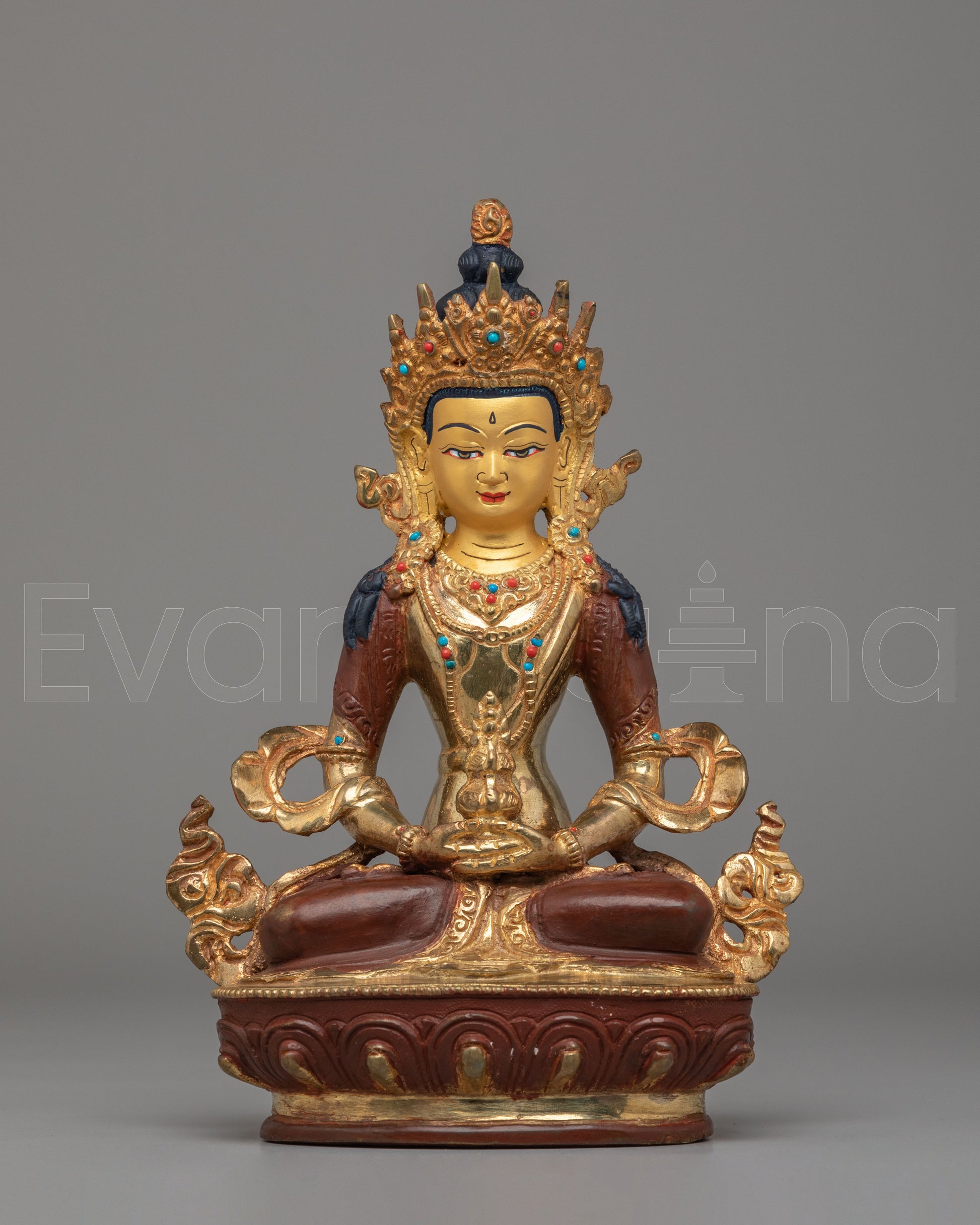 Handmade Amitayus Deity Statue 