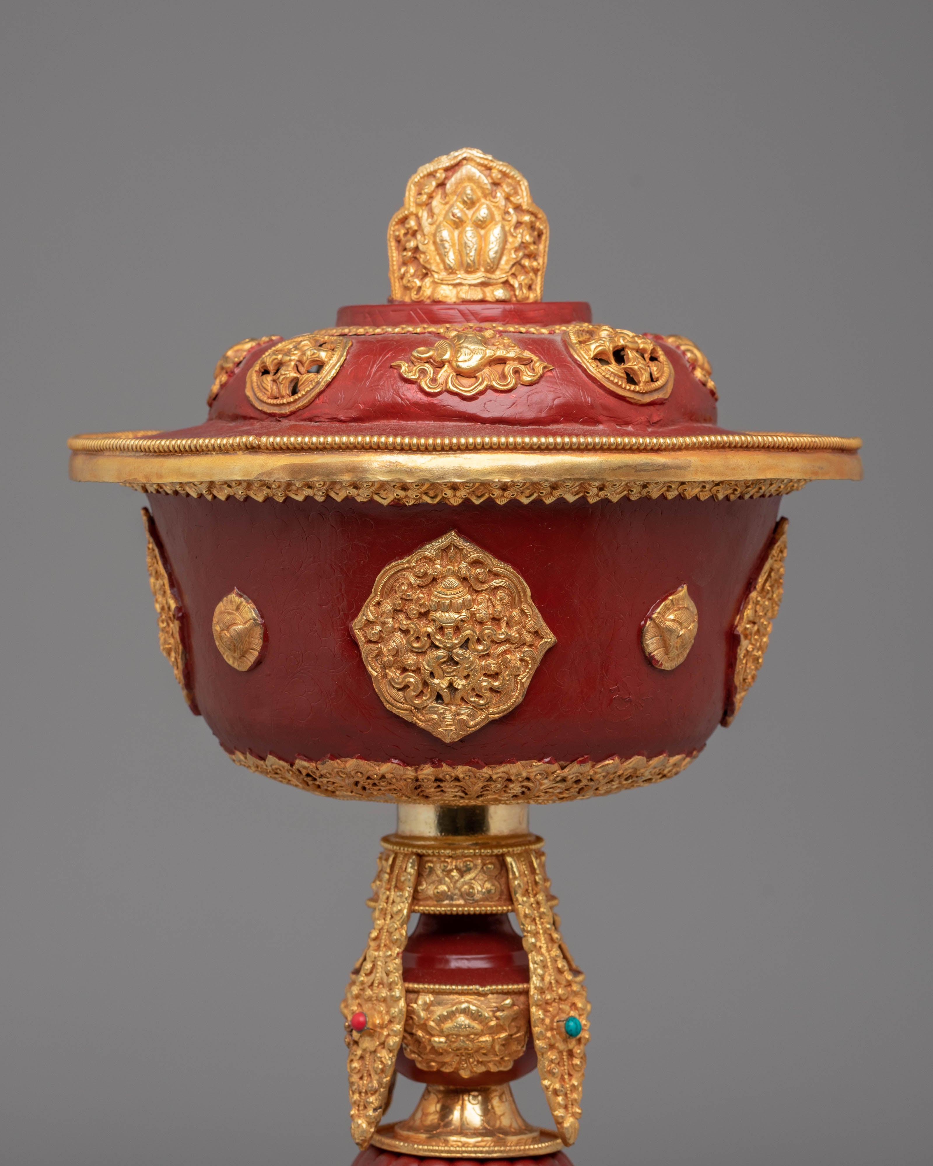 Tibetan Butter Lamp for Offering | Spiritual Altar Decor