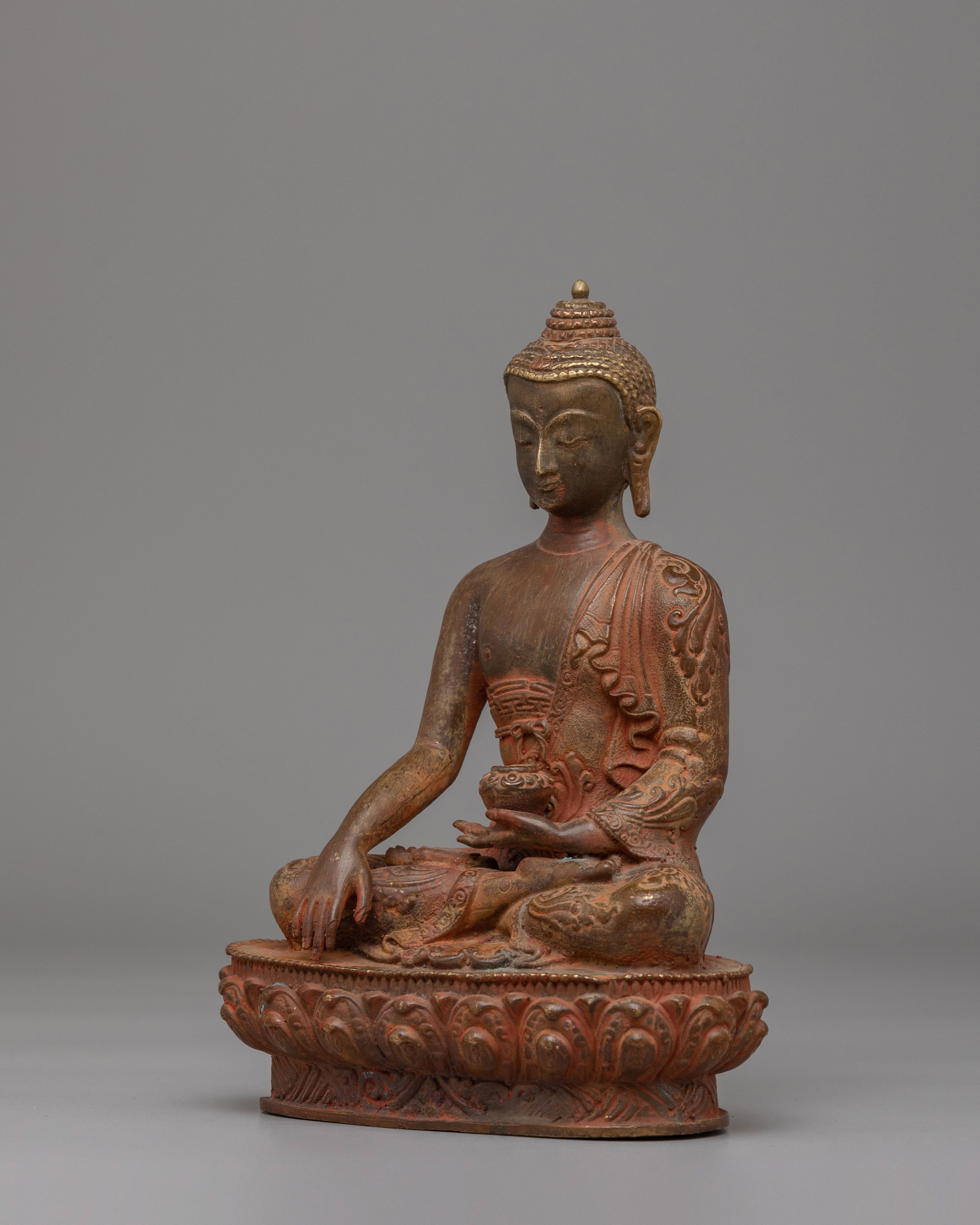 Tibetan Shakyamuni Buddha Divine Statue | Buddha for Spiritual Decor