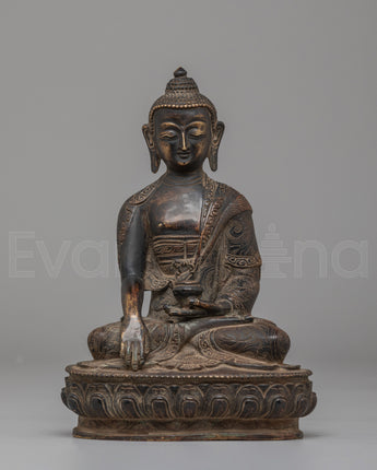 Tibetan Buddha Shakyamuni Sculpture