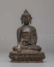 Tibetan Buddha Shakyamuni Sculpture