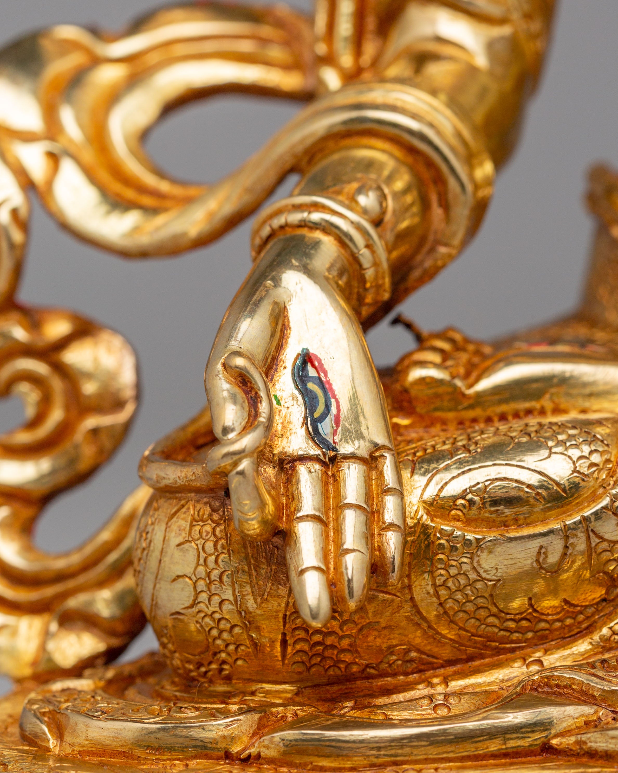 Traditional White Tara Statue | Handmade Tibetan Artwork