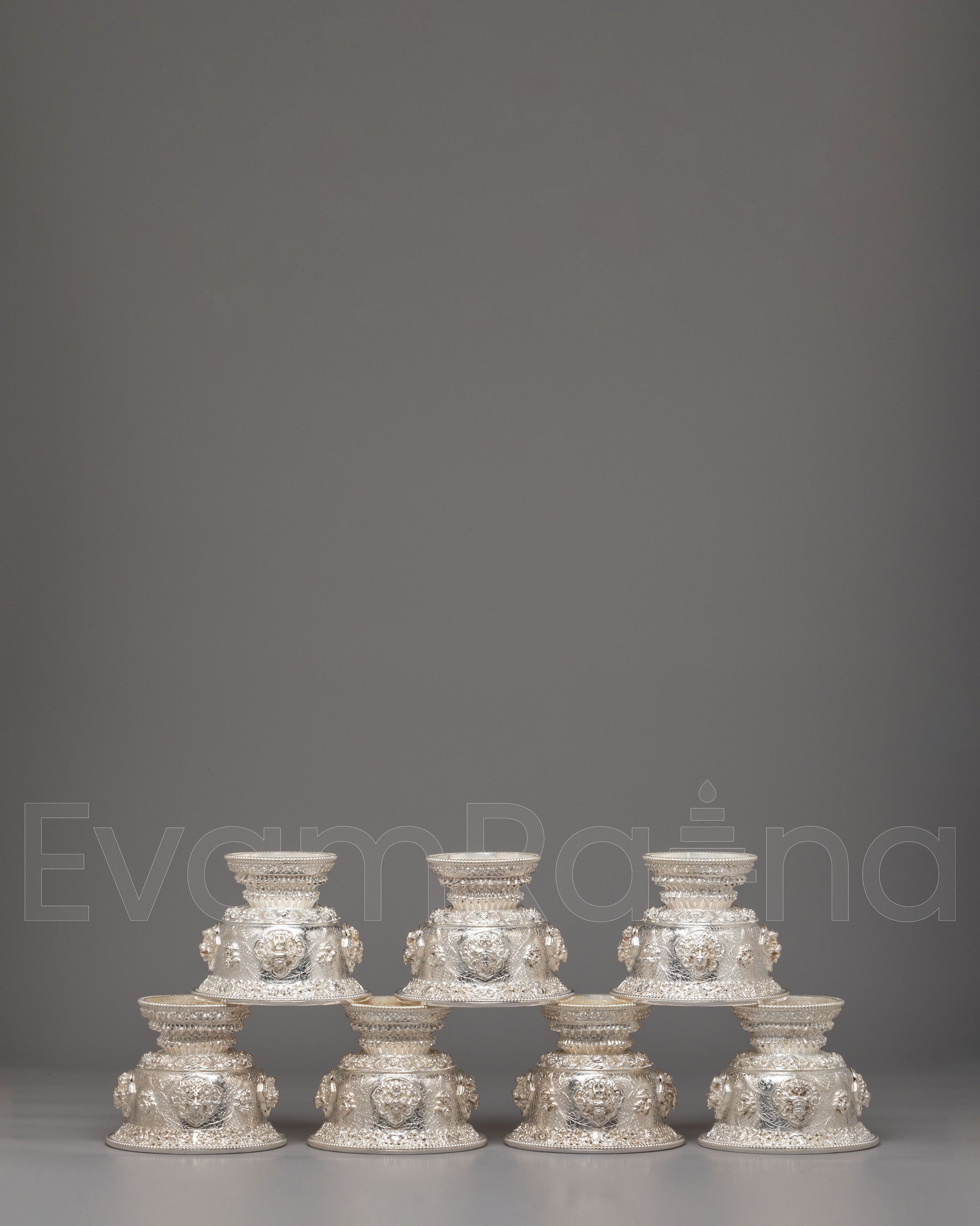 Himalayan Ritual Offering Bowls 