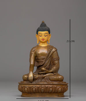 Dharma Teacher Shakyamuni Statue | Spiritual Buddha Sculpture