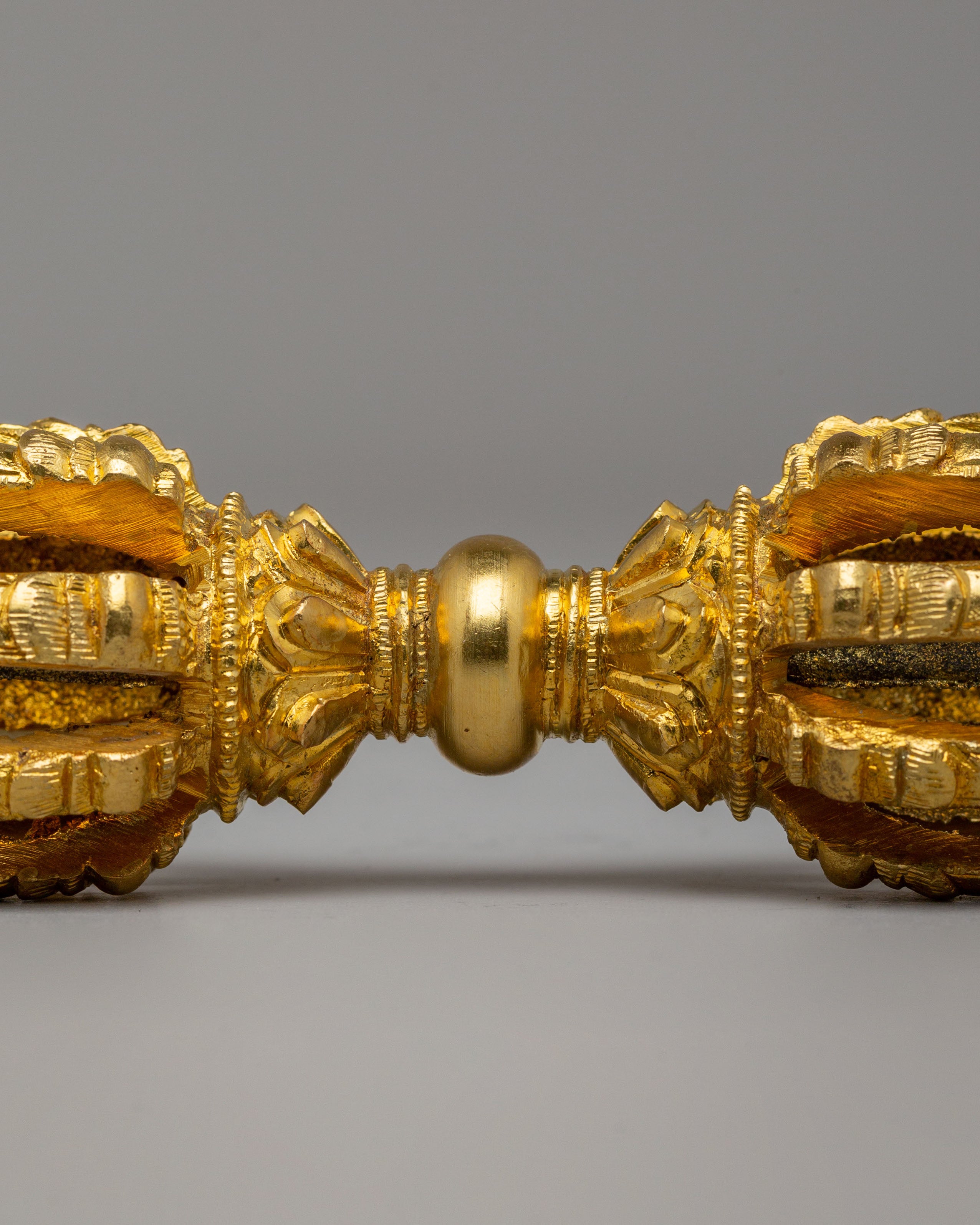 Handcrafted Vajra and Bell Set | Sacred Vajrayana Meditation Tools for Altar Practice